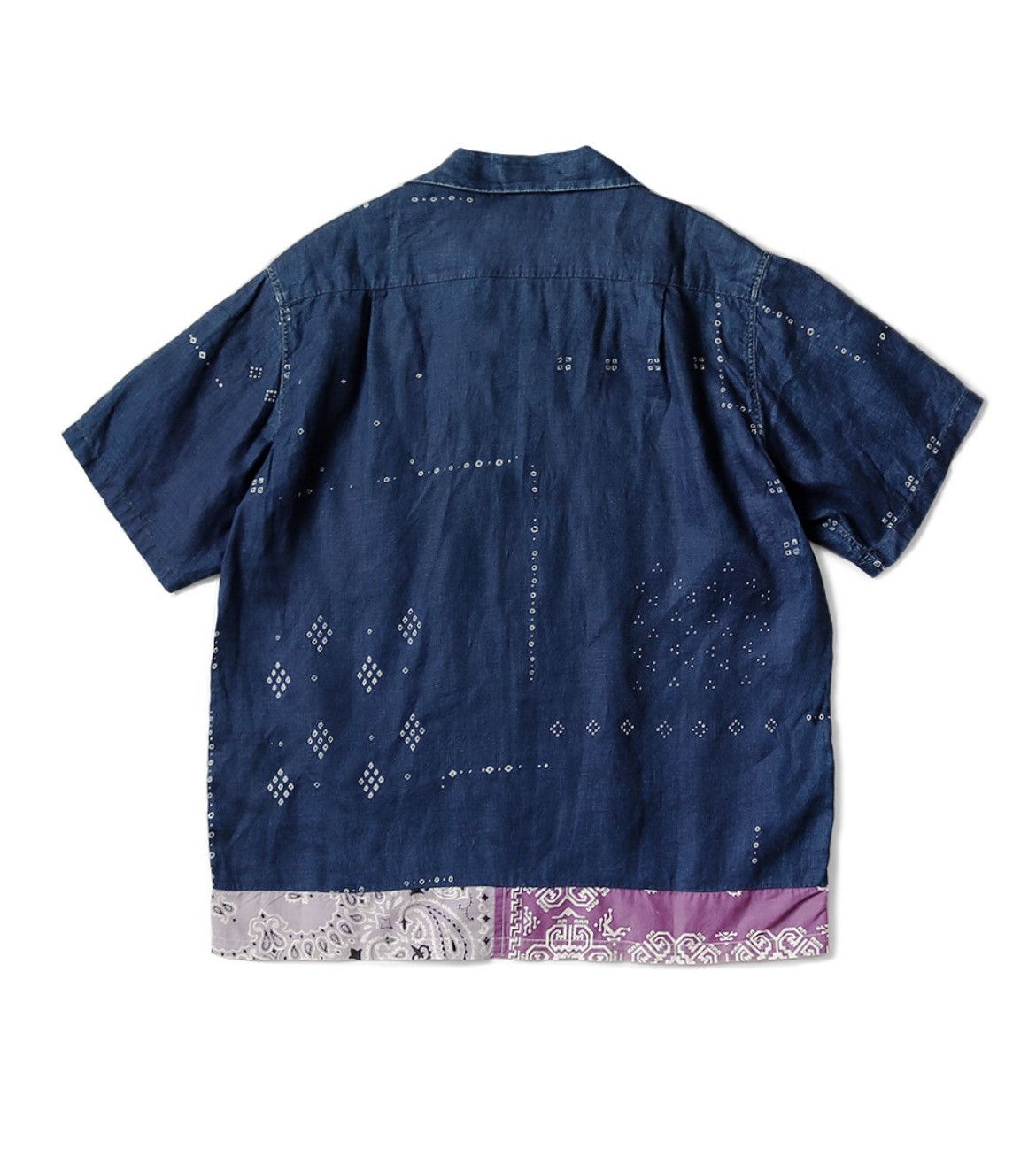 Kapital Kapital Linen Bandana Discharge pt remake Aloha Shirt size 4 Size US XL / EU 56 / 4 - 2 Thumbnail