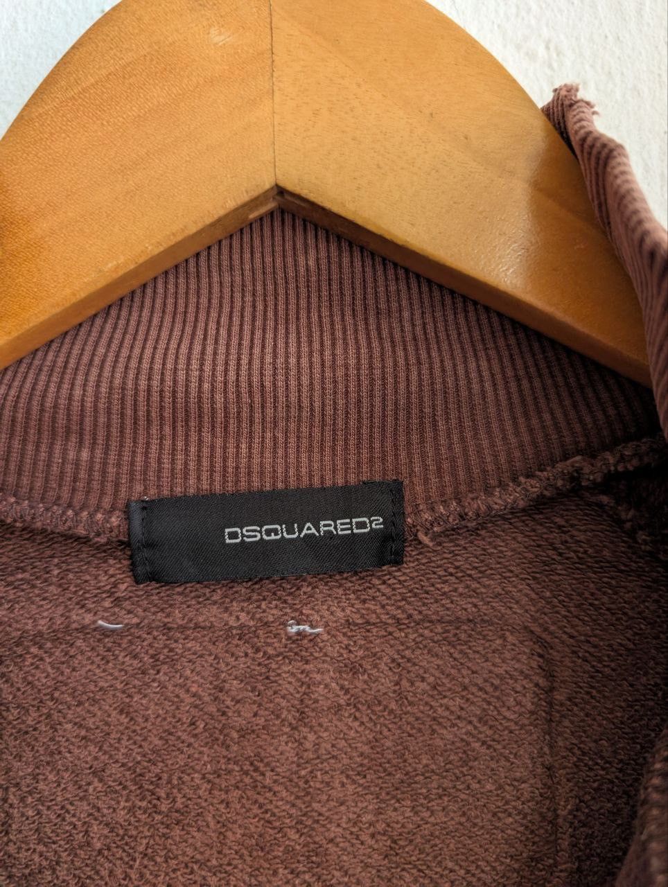 Dsquared2 DSQUARED brown sweater patched Size US M / EU 48-50 / 2 - 10 Thumbnail