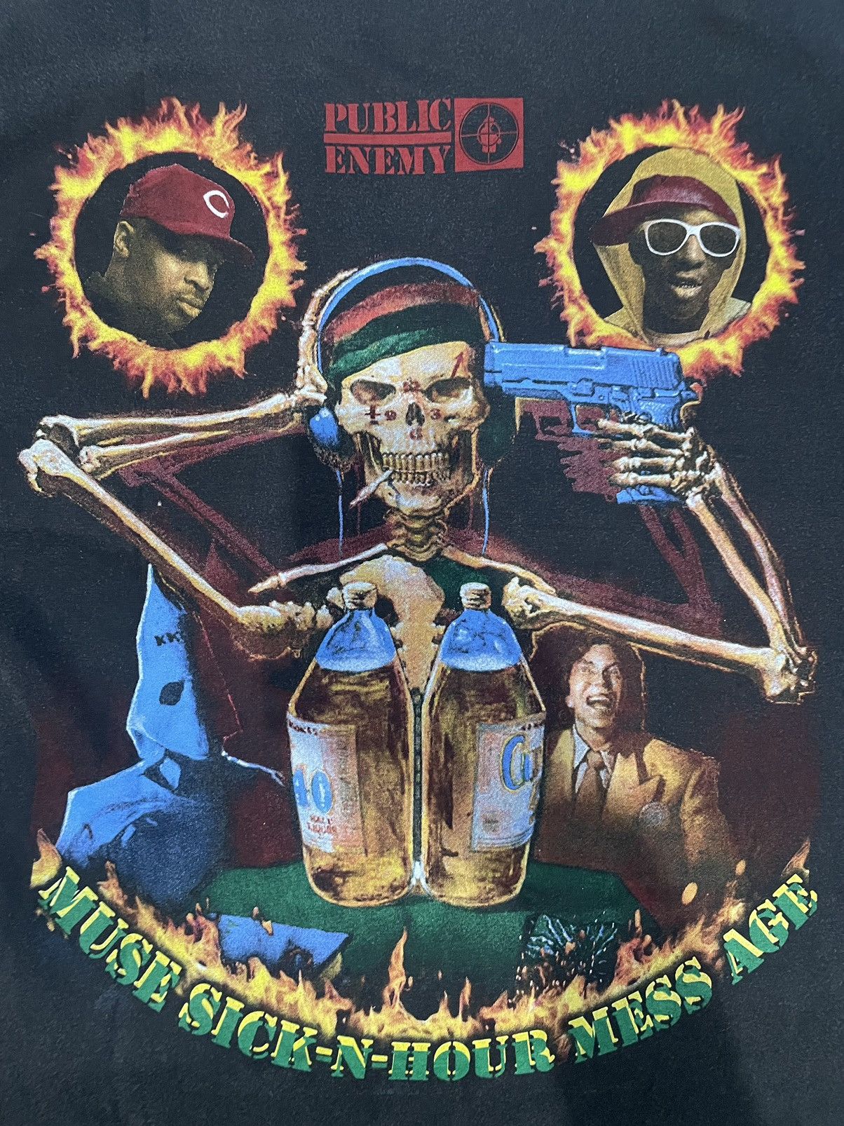 Band Tees × Vintage PUBLIC ENEMY Size US XL / EU 56 / 4 - 5 Thumbnail