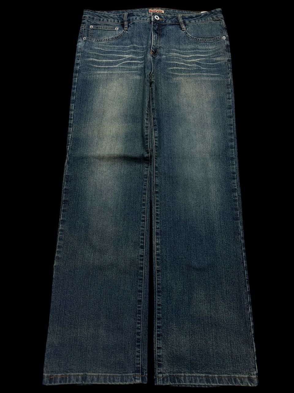 Japanese Brand Vintage Japanese Rusty Mudwash Straight Leg Jeans Insane Size US 34 / EU 50 - 1 Thumbnail
