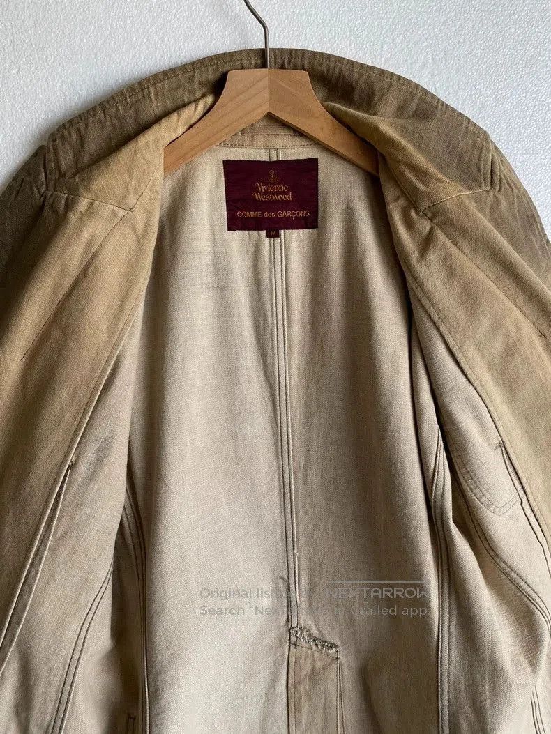 Comme des Garcons COMME des GARCONS x Vivienne Westwood Vintage Denim Blazer. Size US M / EU 48-50 / 2 - 6 Thumbnail