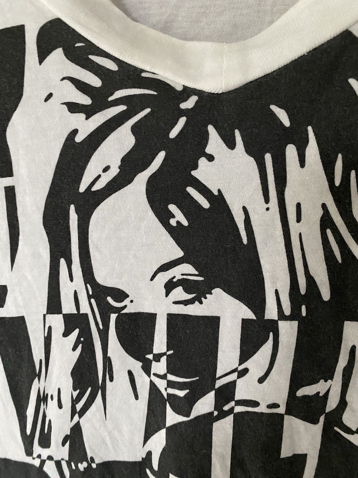 Hysteric Glamour HG wild party wide neck tee Size US M / EU 48-50 / 2 - 4 Thumbnail