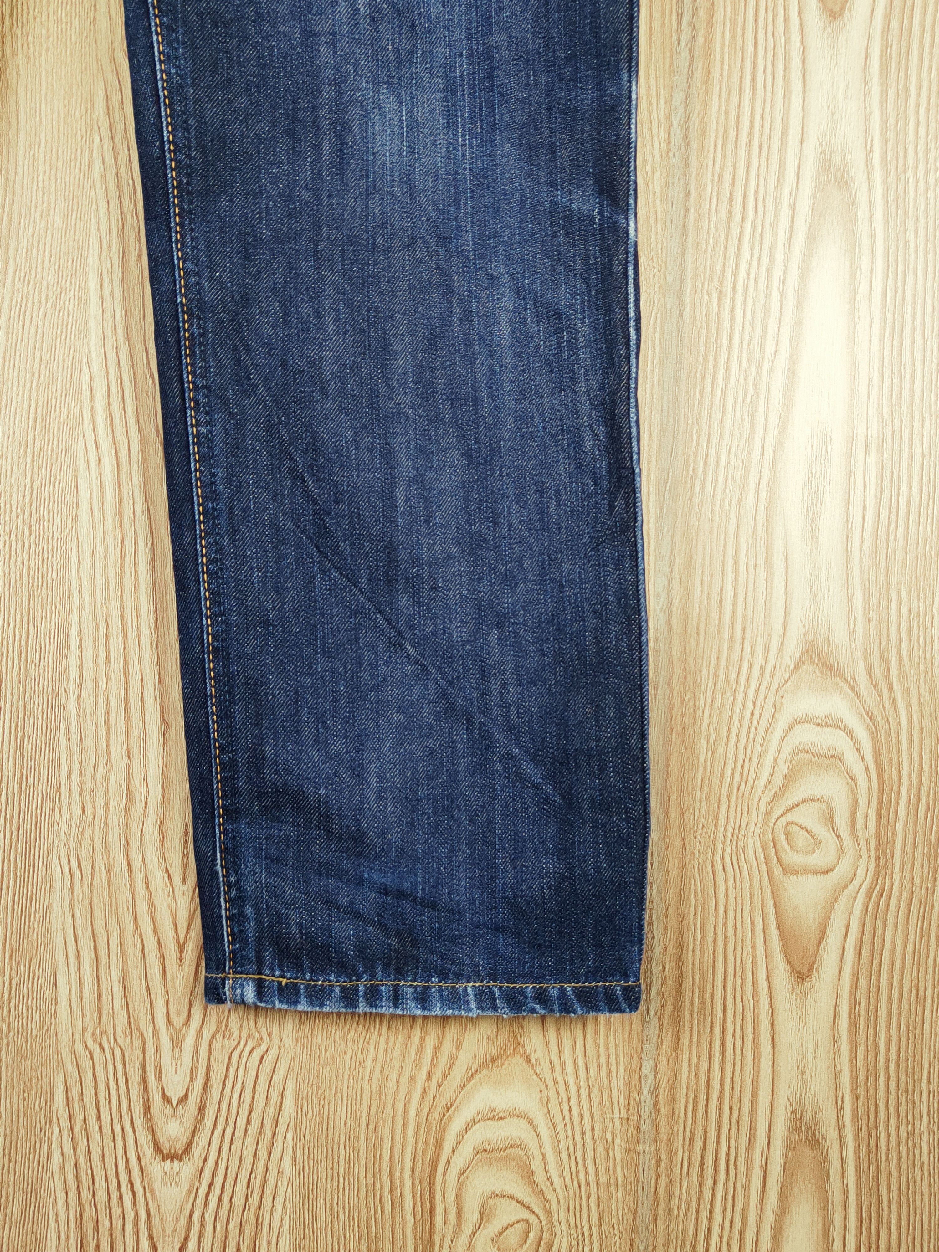 Edwin Edwin Dark Blue Distressed Ripped Jeans #S2683 Size US 31 - 6 Thumbnail