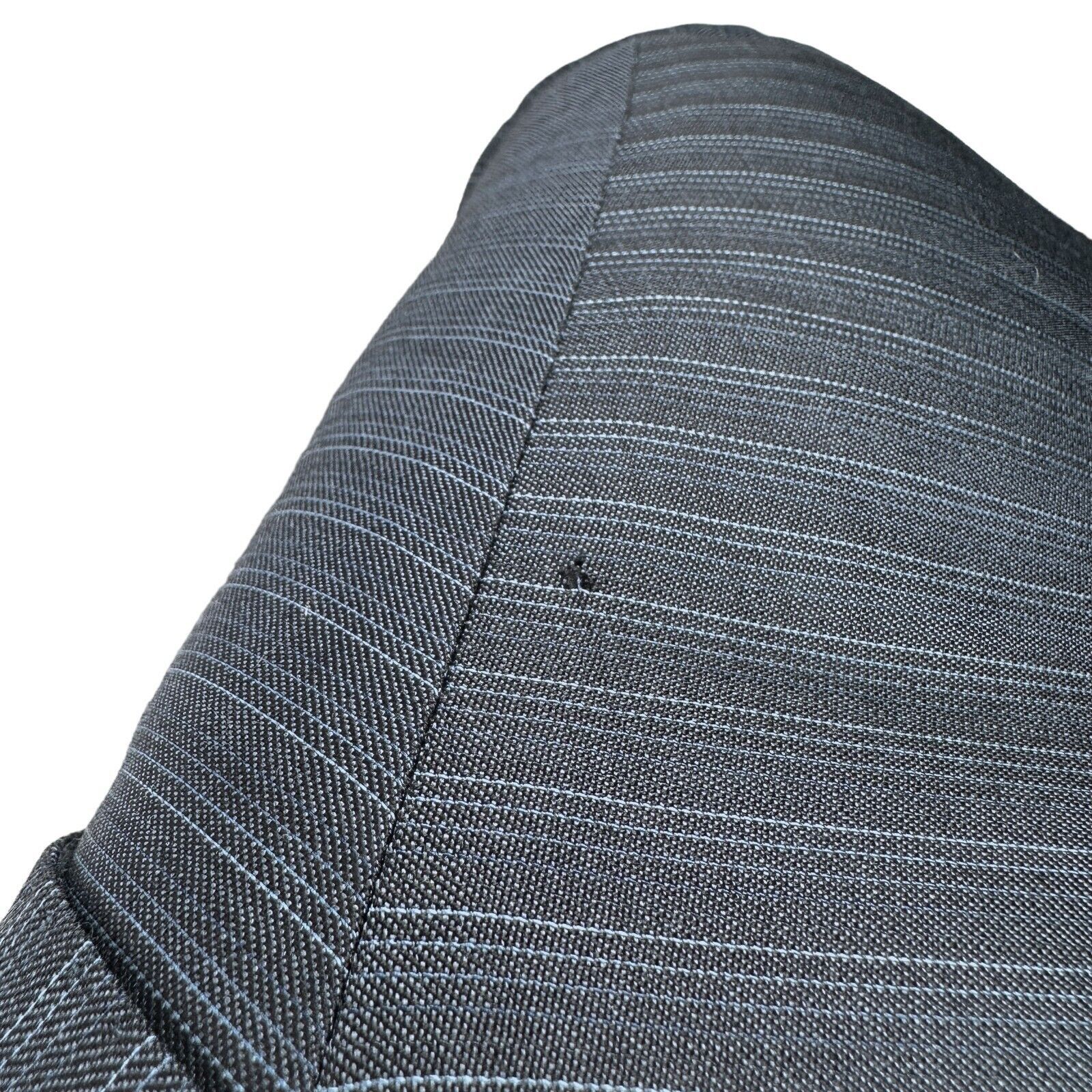 Canali Canali Blazer Jacket Men's US 46R IT 56R Blue Striped Wool Size 46R - 11 Thumbnail