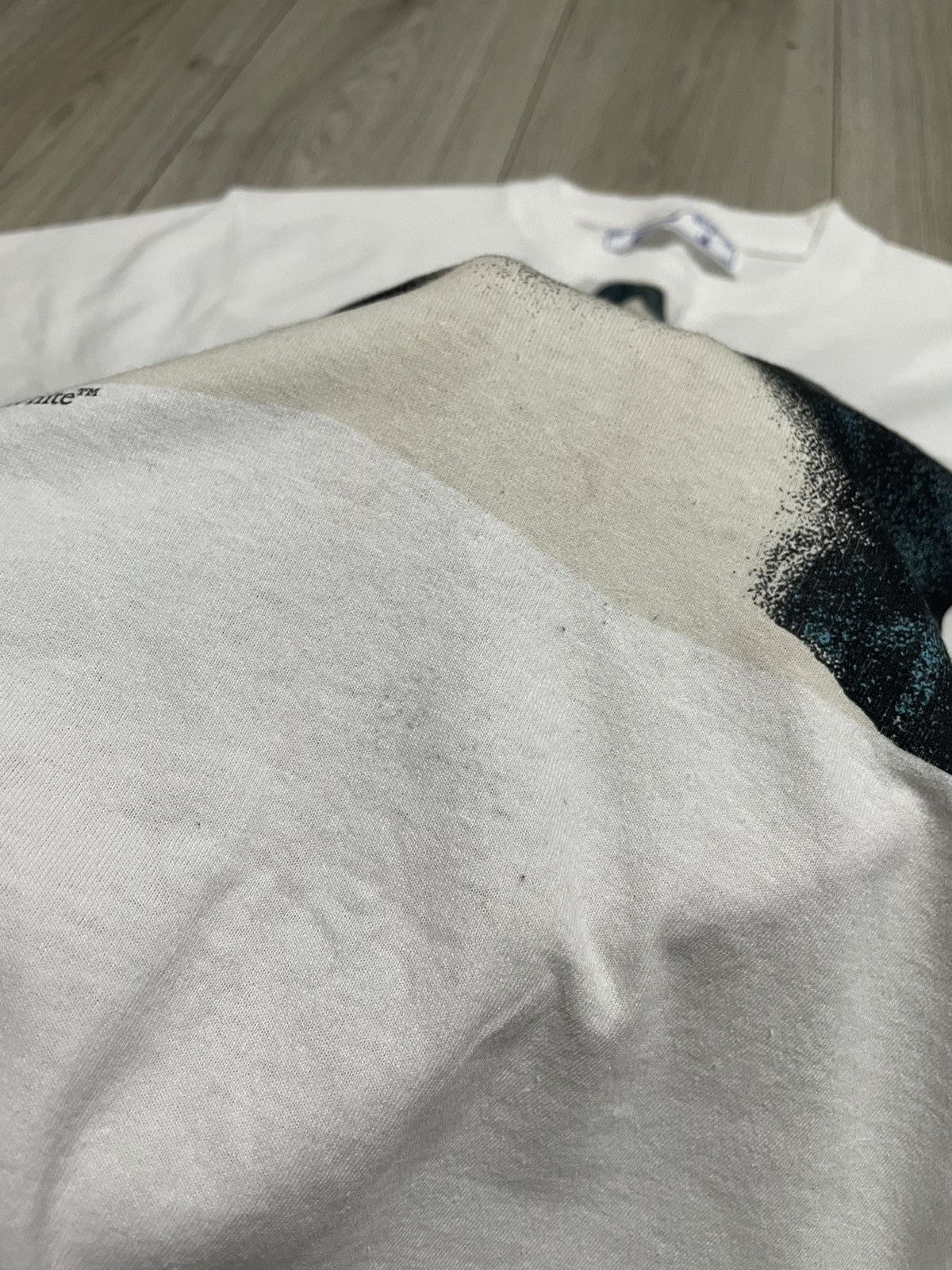 Off-White Off-White Mona Lisa Pivot Oversized Shirt Size US S / EU 44-46 / 1 - 14 Thumbnail