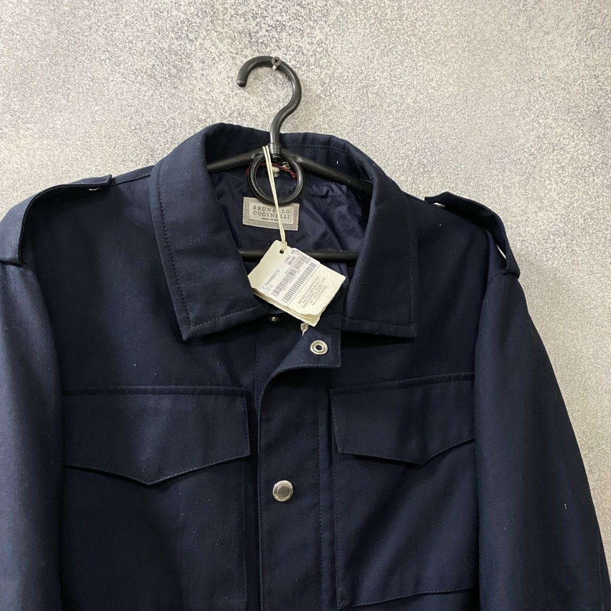 Brunello Cucinelli New Brunello Cucinelli Jacket Nylon Size US M / EU 48-50 / 2 - 3 Thumbnail
