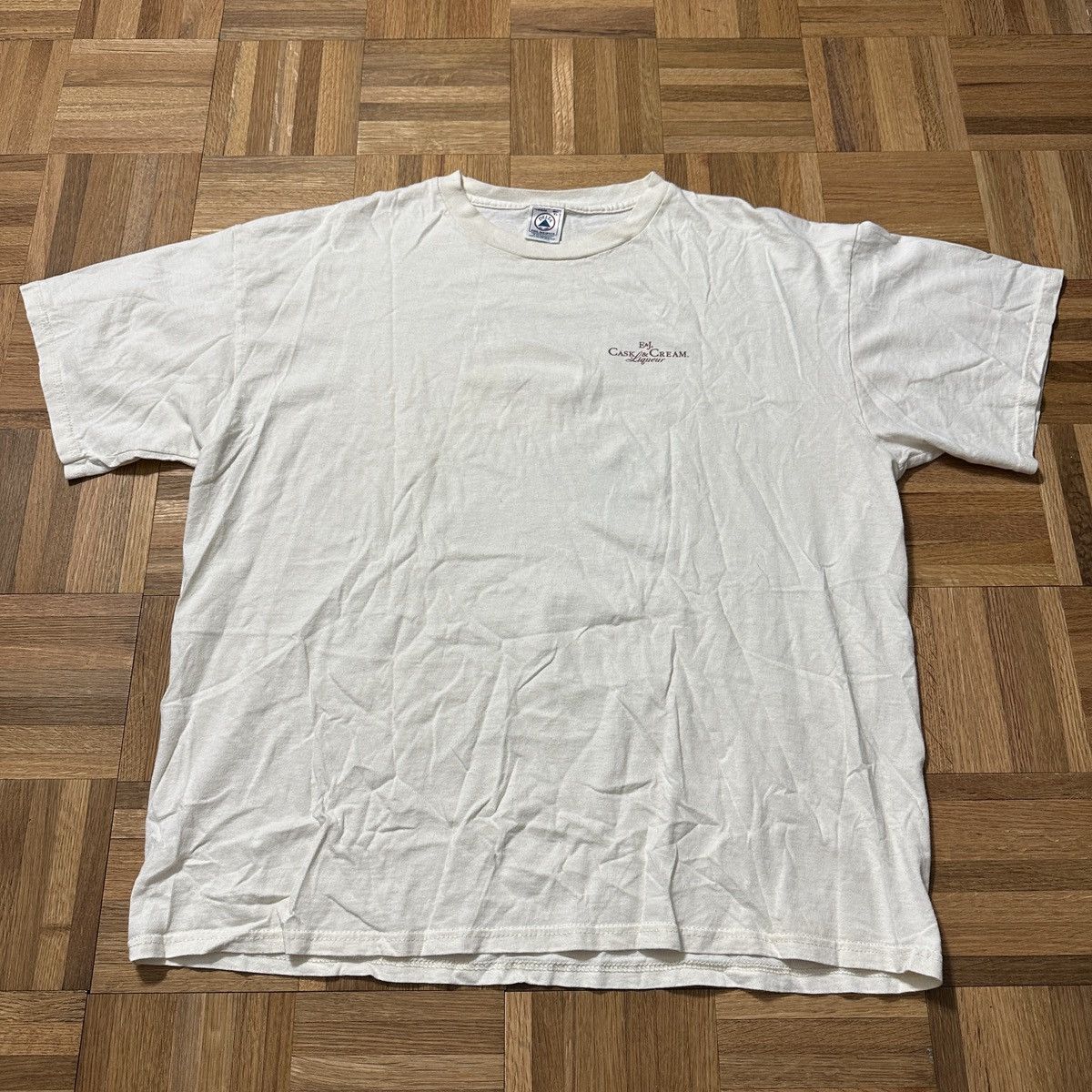 Delta Vintage E&J Cask & Cream Liqueur tee Size US XL / EU 56 / 4 - 2 Thumbnail