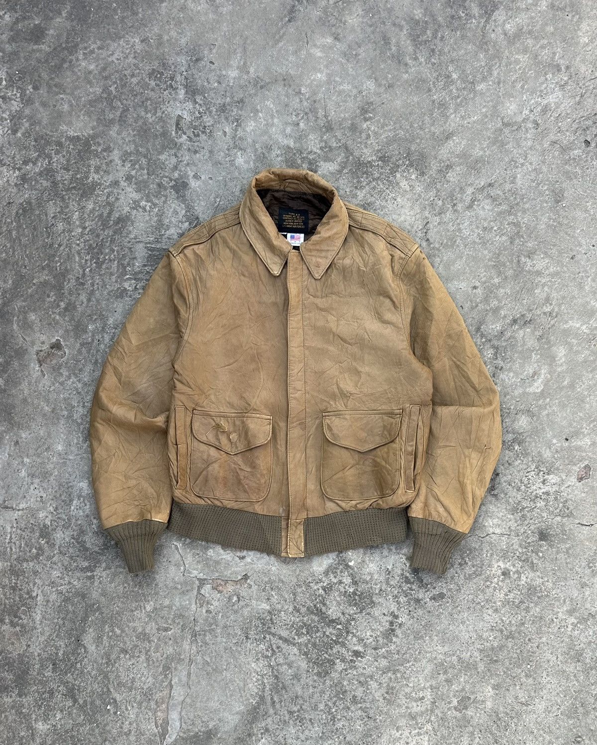 Vintage Avirex A-2 U.S. Army Air Forces Flight Jacket