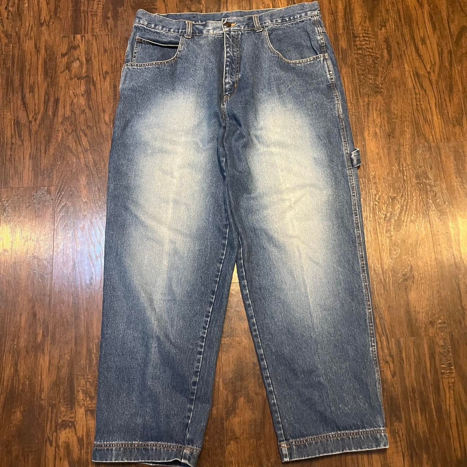 Rocawear Vintage Baggy Roca Wear Light Wash Jeans Size US 39 - 1 Thumbnail