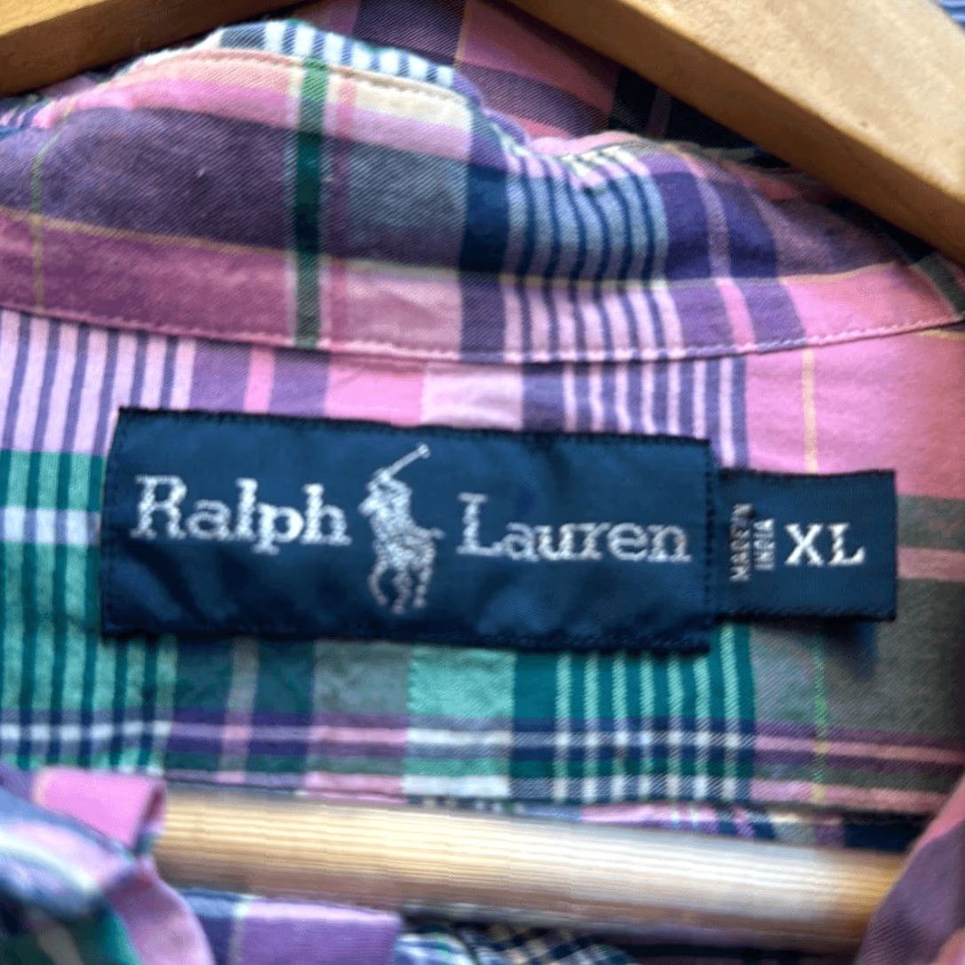 Ralph Lauren Ralph Lauren Polo Shirt Multicolor 100% Cotton Shirt Casual XL Men Long Sleeve Button-Up Shirt Size US XL / EU 56 / 4 - 5 Thumbnail