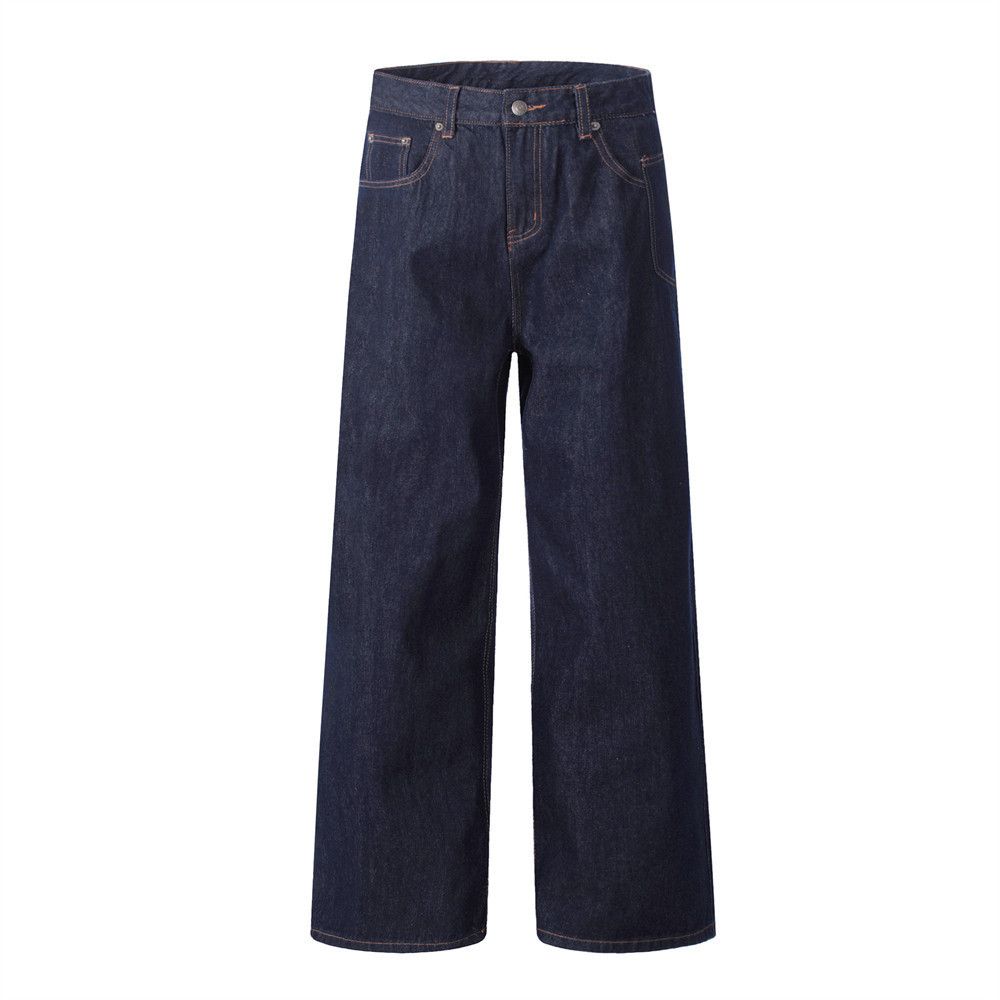 Japanese Brand × Jean American classic blue multi-pocket loose casual jeans Size US 32 / EU 48 - 1 Thumbnail