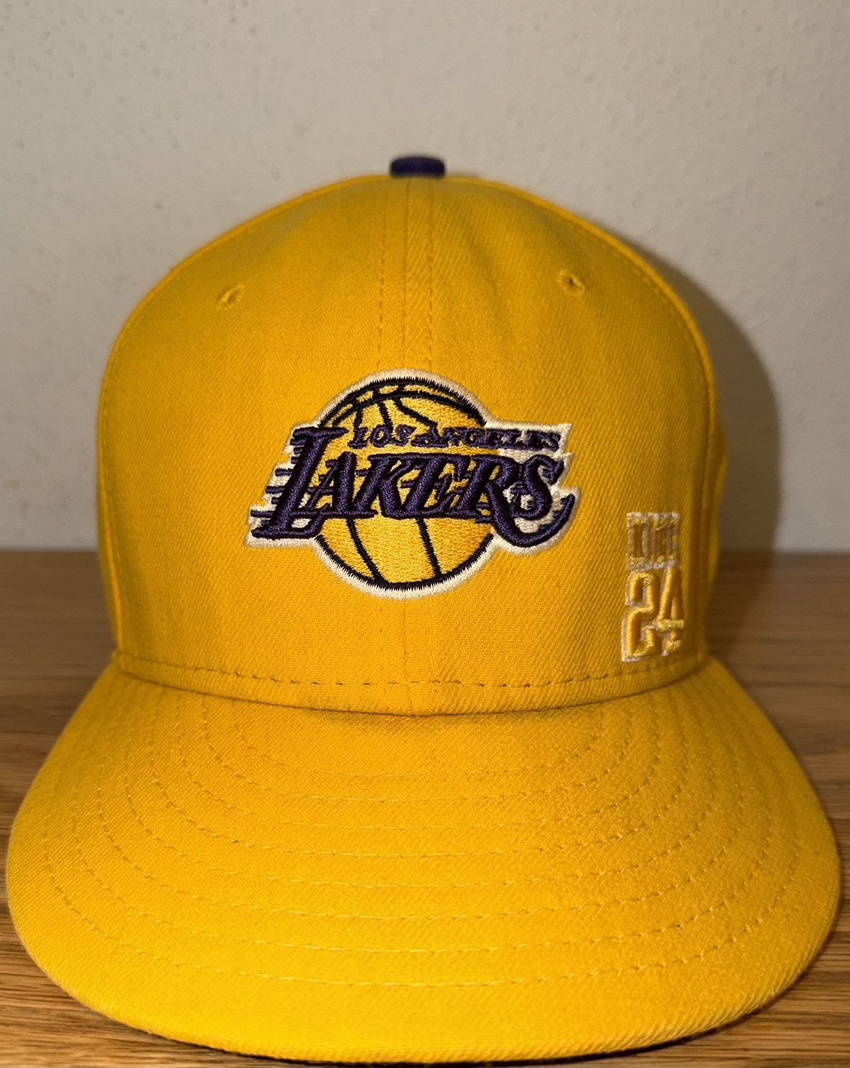 New Era Vintage Kobe Bryant Lakers New Era Fitted Hat 7 5/8 Size ONE SIZE - 2 Thumbnail