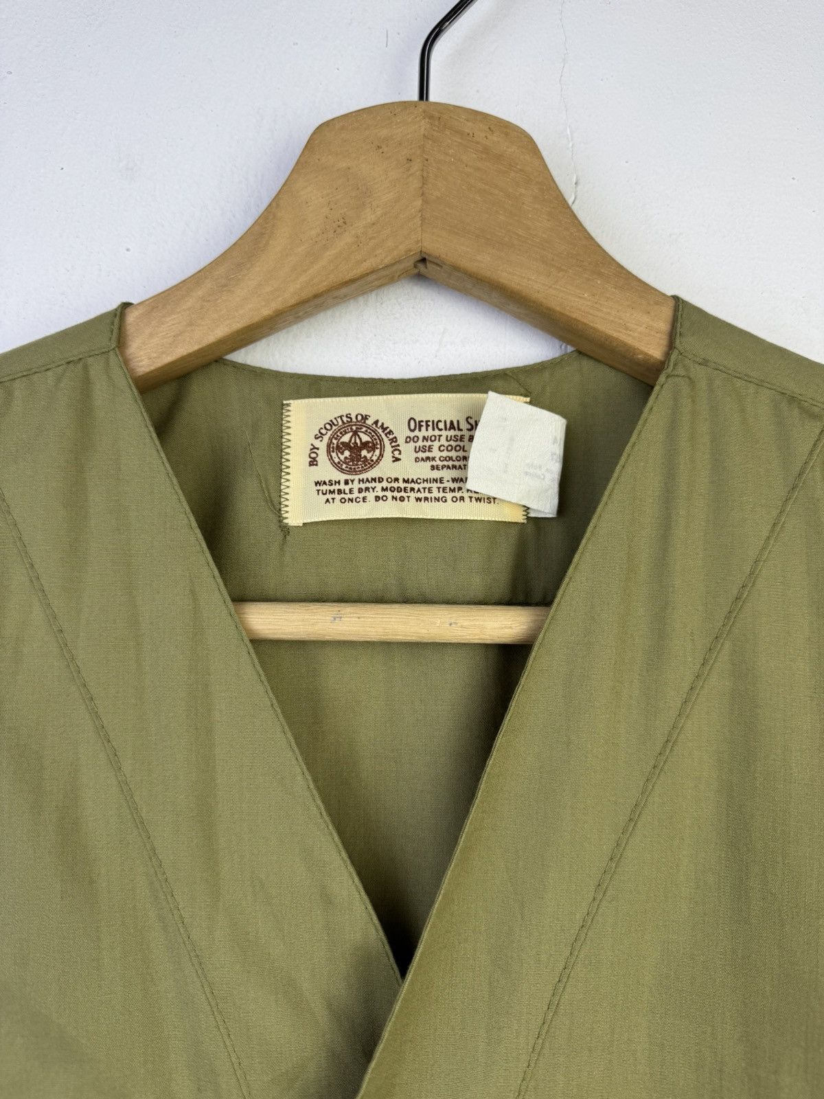 Vintage vintage Boy Scouts of America (BSA) uniform shirt Size US L / EU 52-54 / 3 - 4 Thumbnail