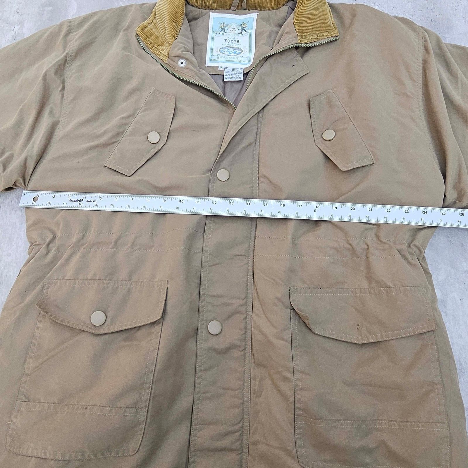 & Other Stories Vintage 1980's Parka Made In Hong Kong Brown XXL Size US XXL / EU 58 / 5 - 7 Thumbnail