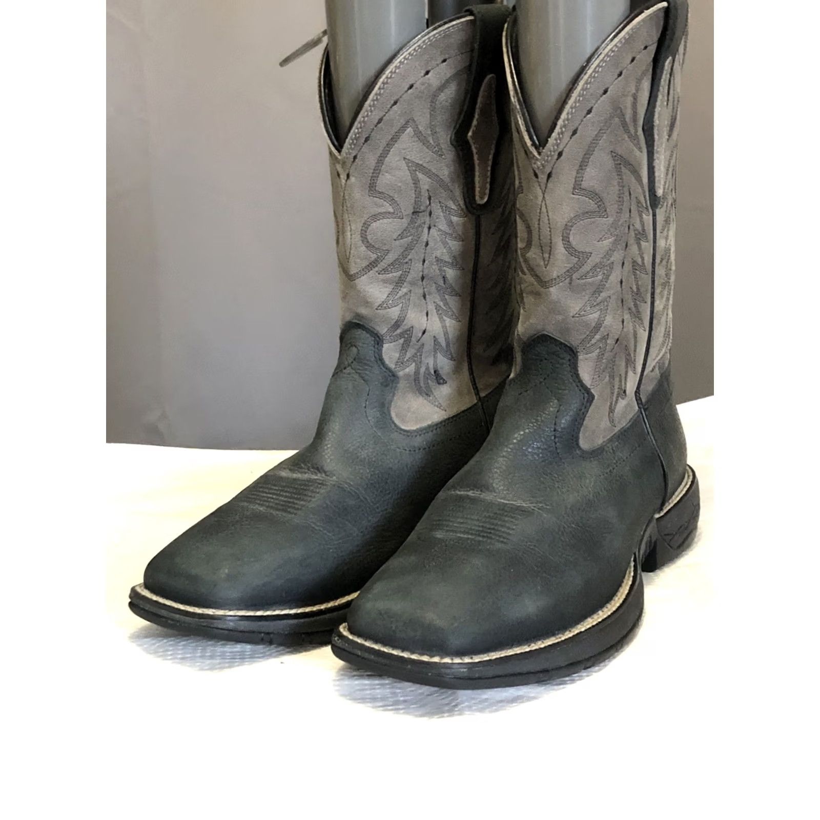 Cody James Cody James Men's Summit Lite Xero Gravity Performance Western Boots Size 9.5D, Black, Leather, Square Toe, Pull On, Boots, Mens Size US 10 / EU 43 - 3 Thumbnail
