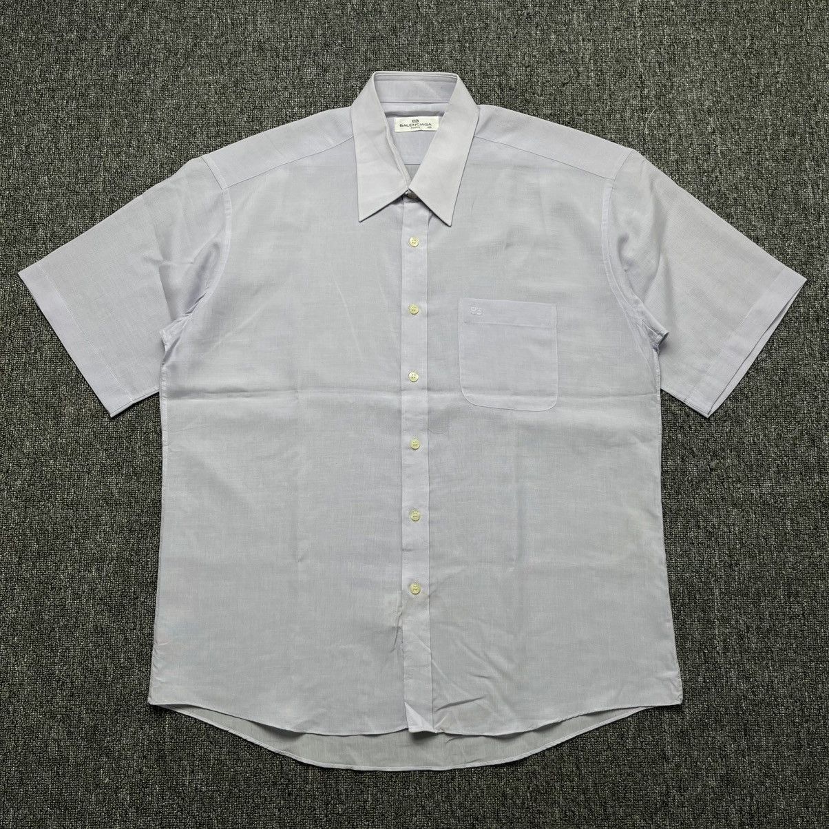 Balenciaga Vintage Balenciaga Shirt Size US XL / EU 56 / 4 - 1 Thumbnail