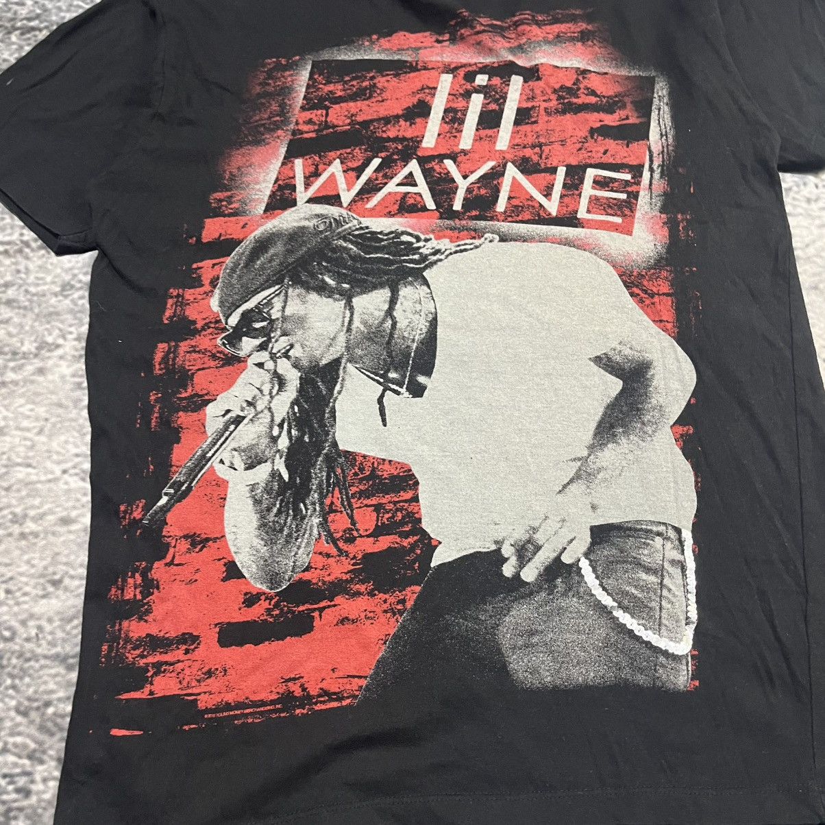 Vintage Vintage Lil Wayne 2000s Hip-Hop Concert T Shirt Medium Size US M / EU 48-50 / 2 - 4 Thumbnail