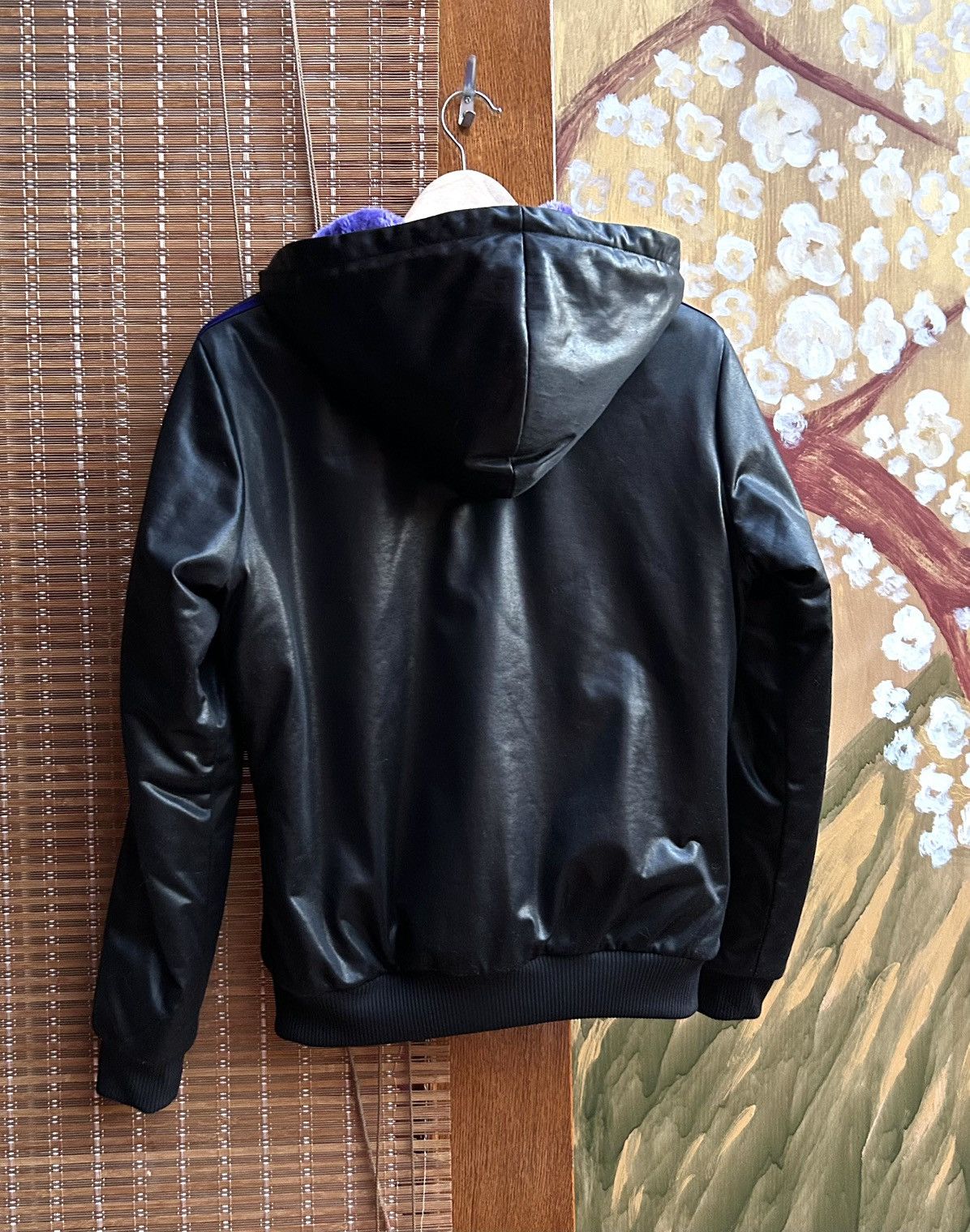 Adidas Y2K Adidas Chile 62 Faux Fur Lined Hooded Bomber Jacket Size Size XL / US 12-14 / IT 48-50 - 2 Thumbnail