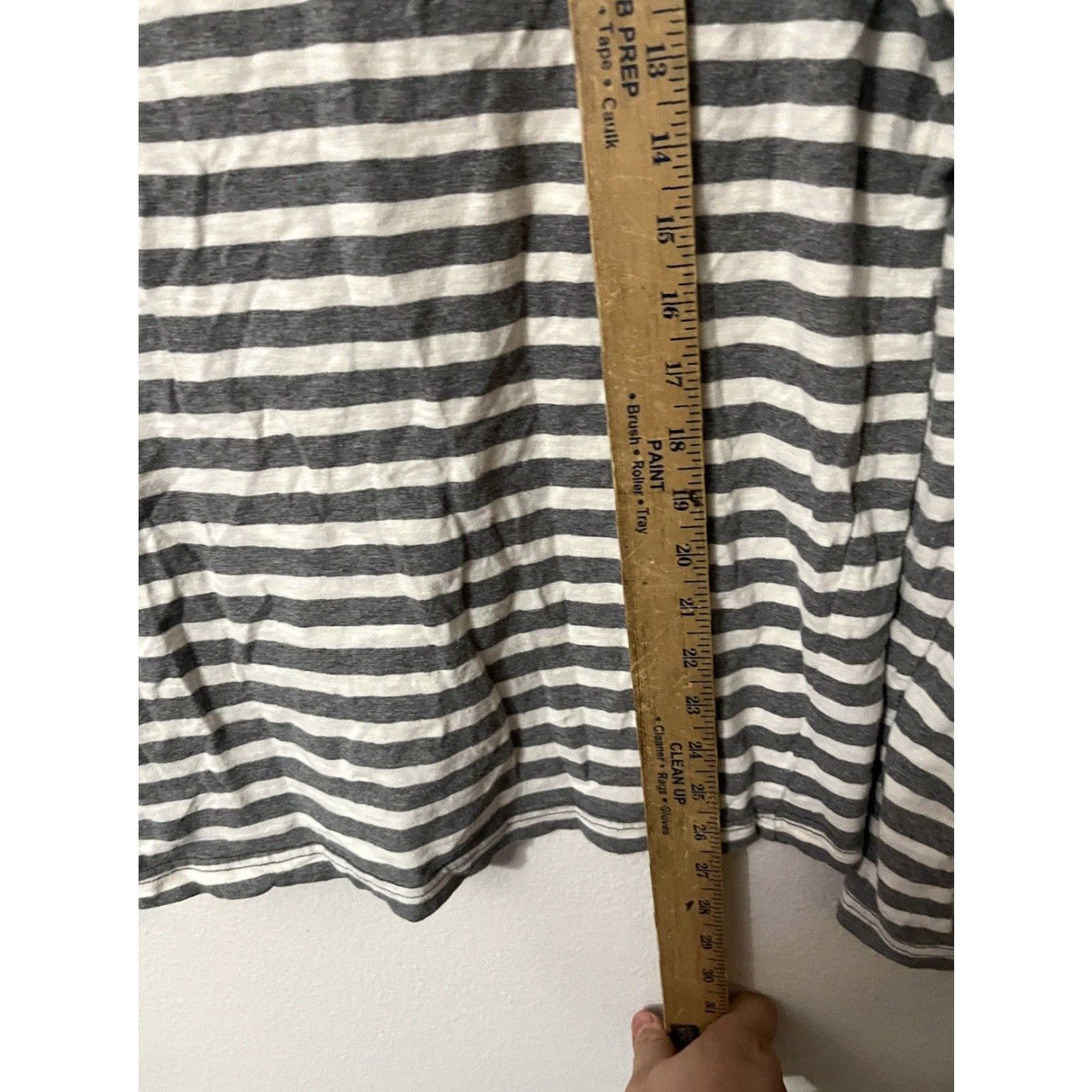 Aeropostale VINTAGE Aeropostale T-Shirt Shirt Mens L Gray Striped Long Sleeve Casual 90s Mens Size US L / EU 52-54 / 3 - 4 Thumbnail