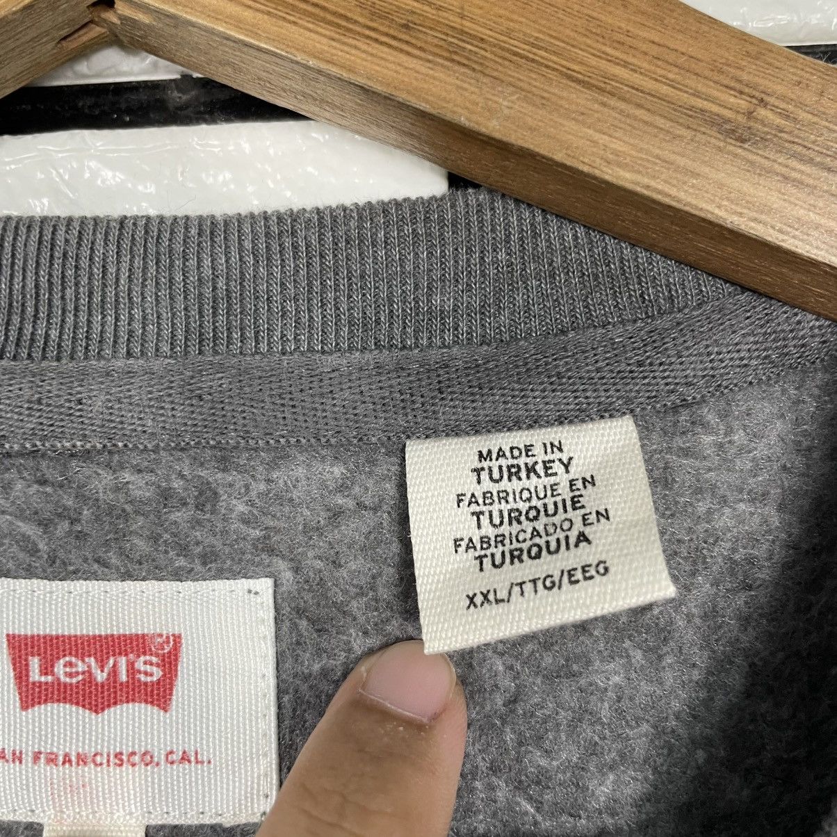 Levi's Levis Big Logo Crewneck Sweatshirt Size US XL / EU 56 / 4 - 12 Thumbnail