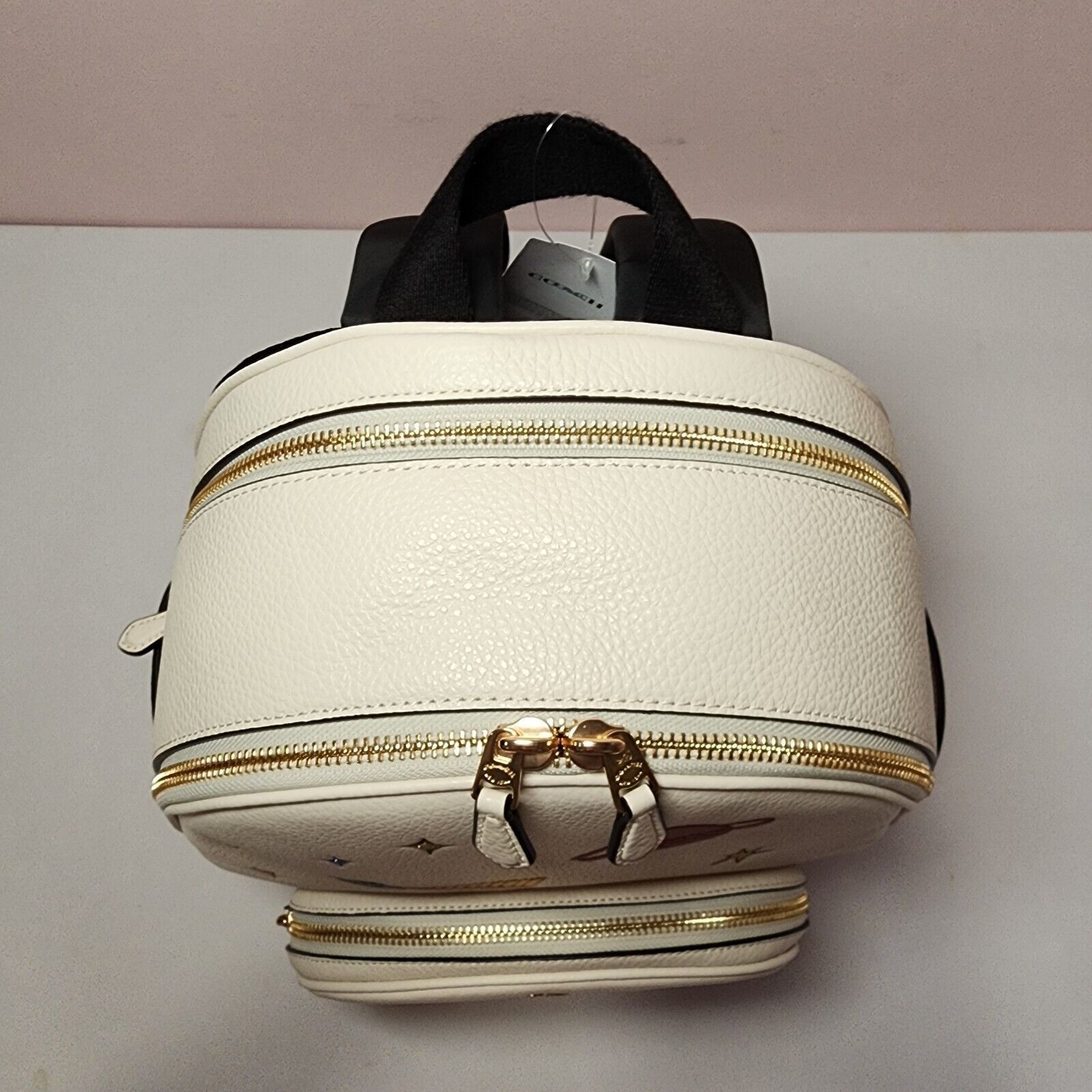 Coach NWT Coach CU389 Coach X Observed By Us Court Backpack Chalk Size ONE SIZE - 5 Thumbnail