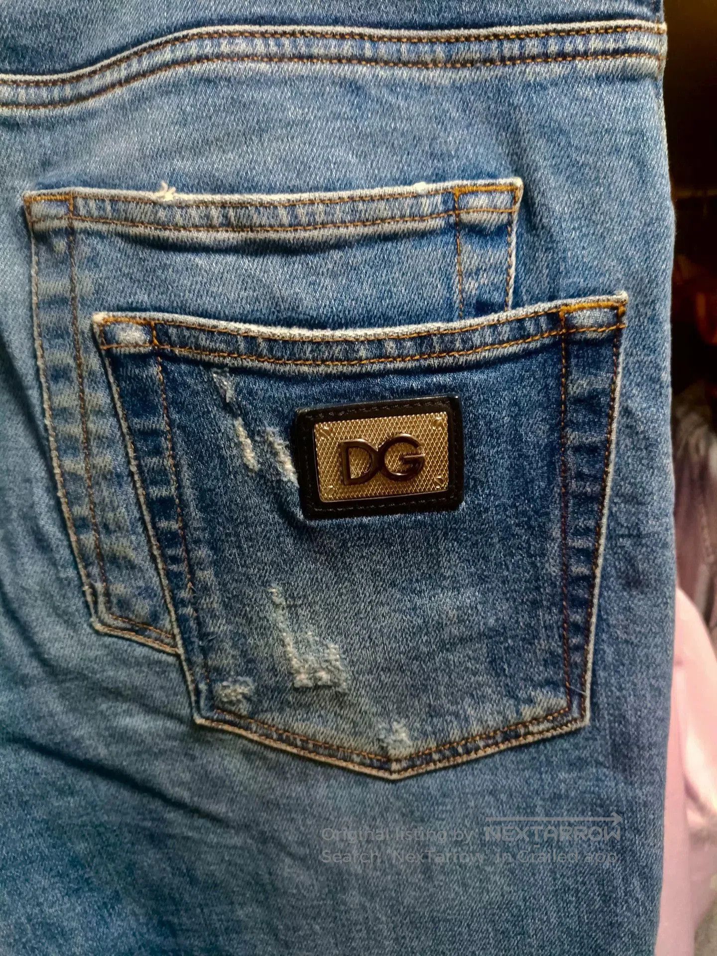 Dolce & Gabbana Dolce&Gabbana Sacred Heart Crown Jeans. Size US 36 / EU 52 - 7 Thumbnail