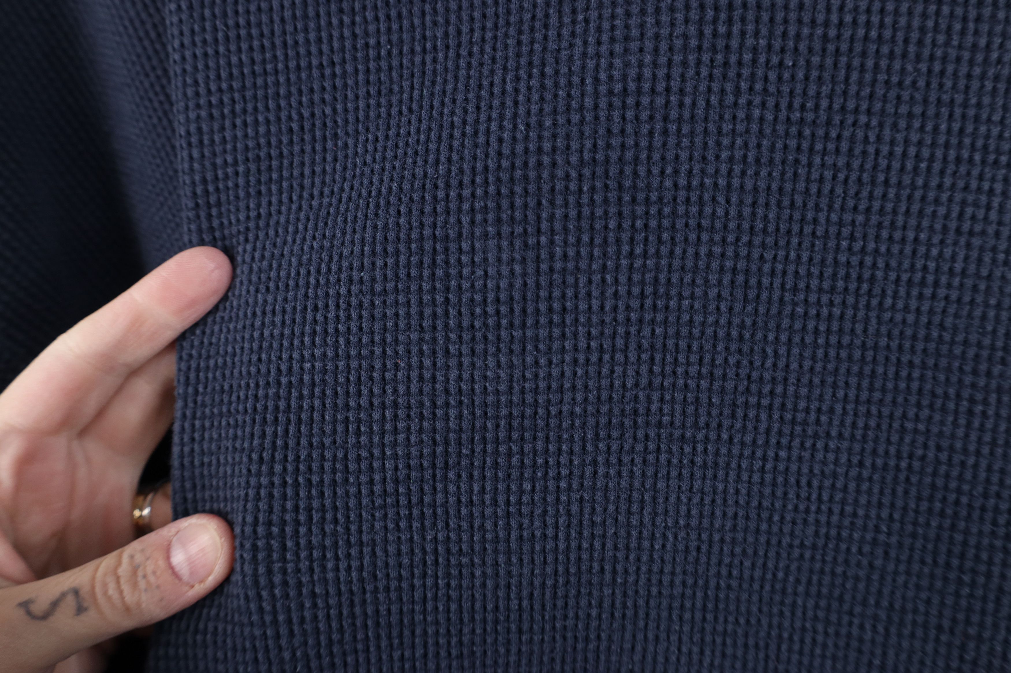 Vintage Vintage 90s Streetwear Knit Long Sleeve Henley T-Shirt Size US XL / EU 56 / 4 - 10 Thumbnail
