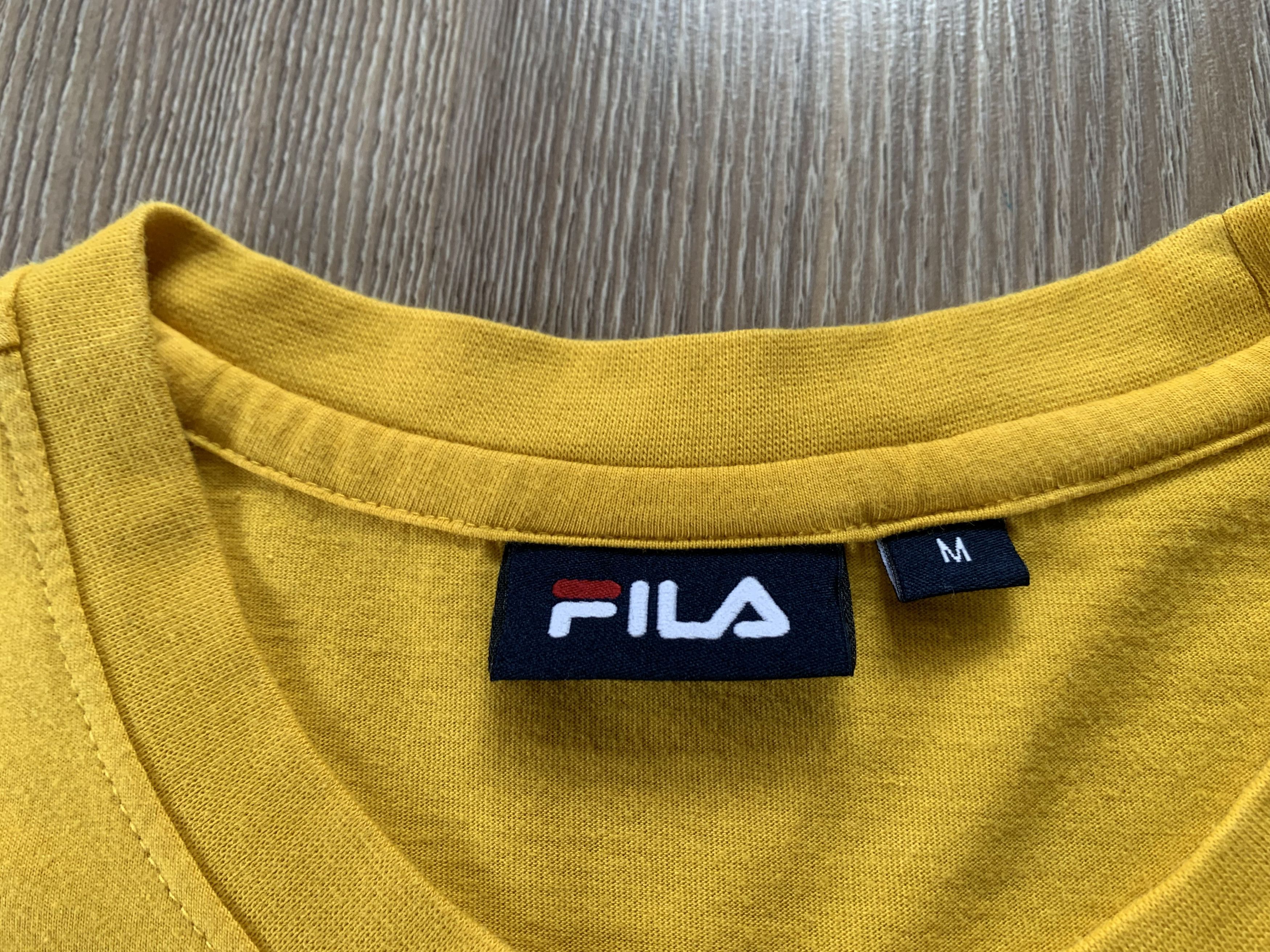 Fila Fila Multilogo Yellow Cotton T-Shirt Size US M / EU 48-50 / 2 - 5 Thumbnail