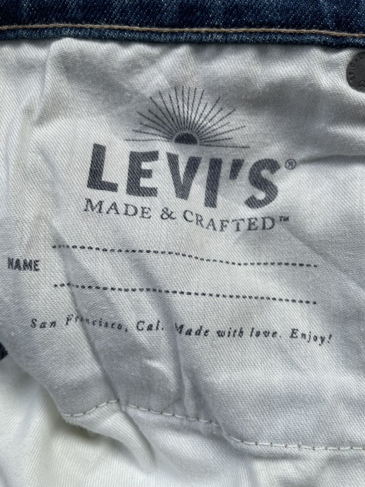 Levi's Made & Crafted Levis 701 E Selvedge Denim Size US 29 - 16 Thumbnail