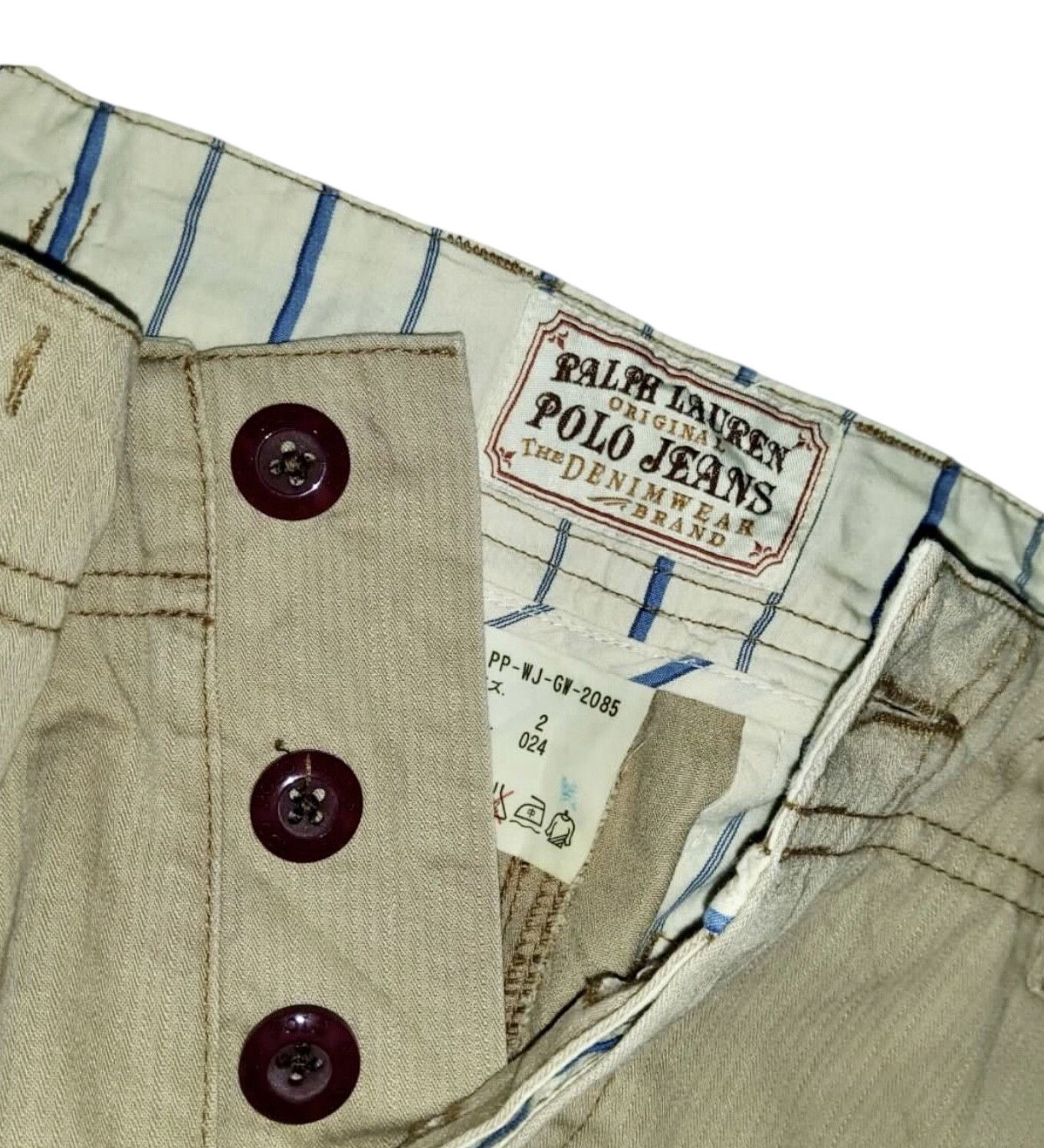 Polo Ralph Lauren × Vintage Vintage Polo Ralph Lauren Polo Jeans Pants Size US 30 / EU 46 - 3 Thumbnail