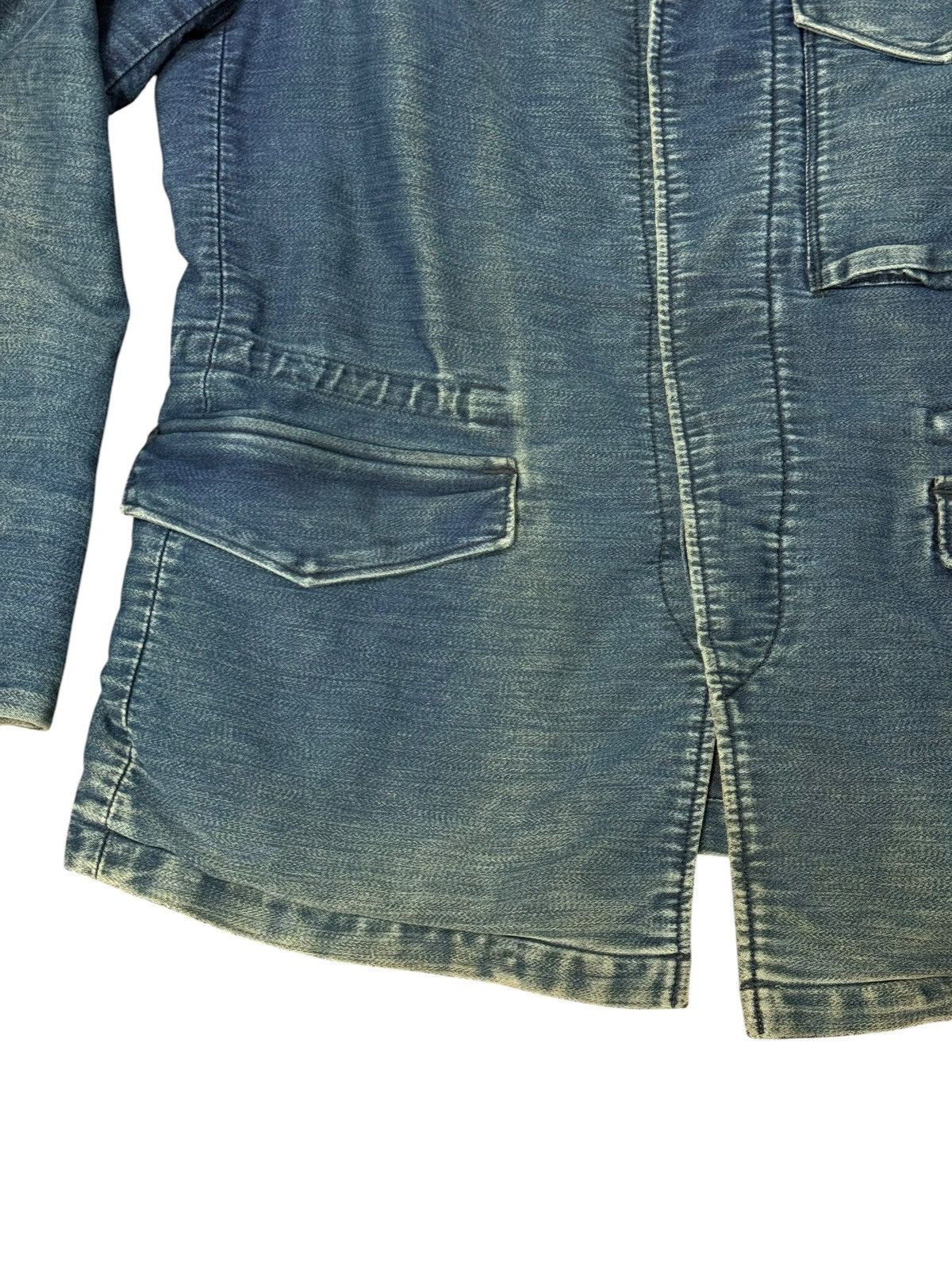 45rpm Faded Indigo Blue 45rpm Chore Jacket Slim cdg visvim 7🟩3 Size US M / EU 48-50 / 2 - 3 Thumbnail
