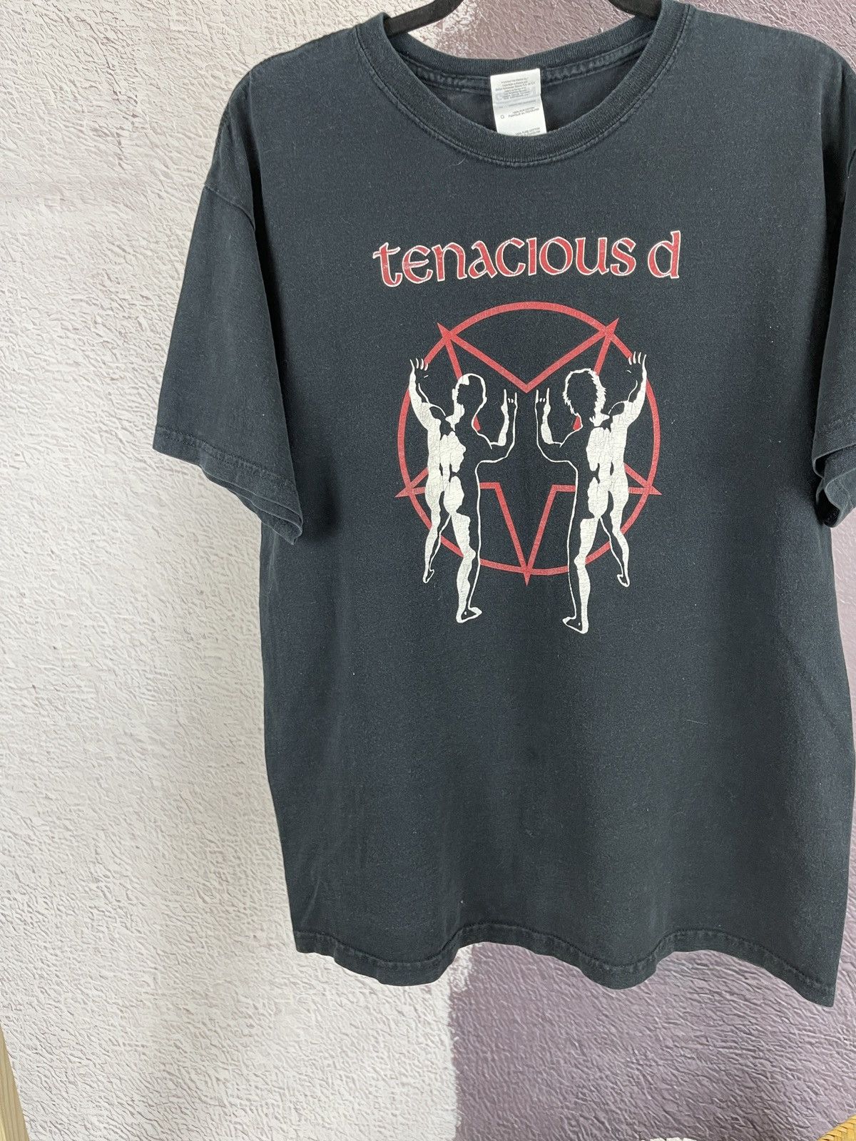 Band Tees Gildan vintage y2k tenacious d band tee shirt rare Size US L / EU 52-54 / 3 - 3 Thumbnail