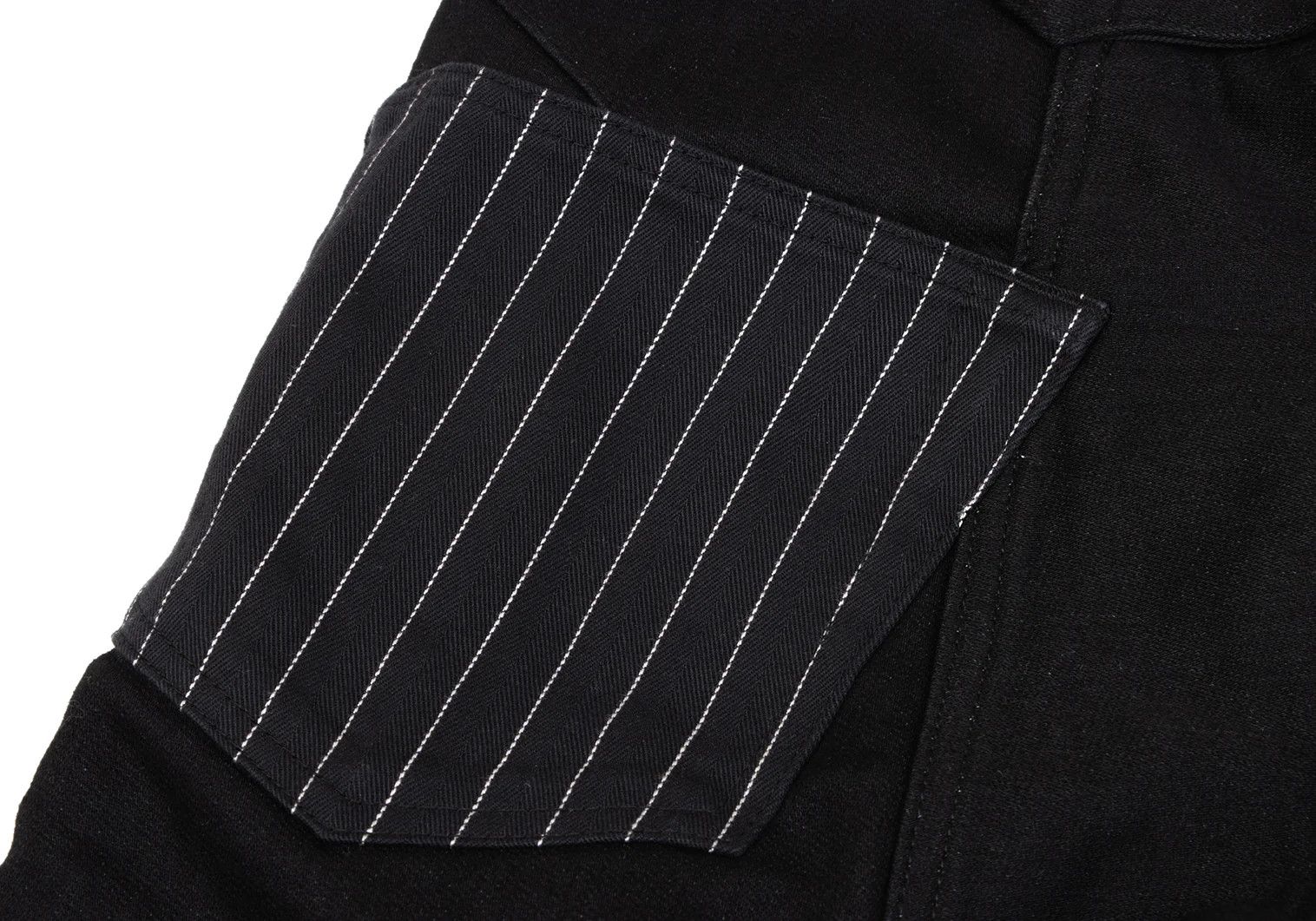 Junya Watanabe Striped Pocket Cinch Back Altered Pants in Black Size S Size US 30 / EU 46 - 13 Thumbnail