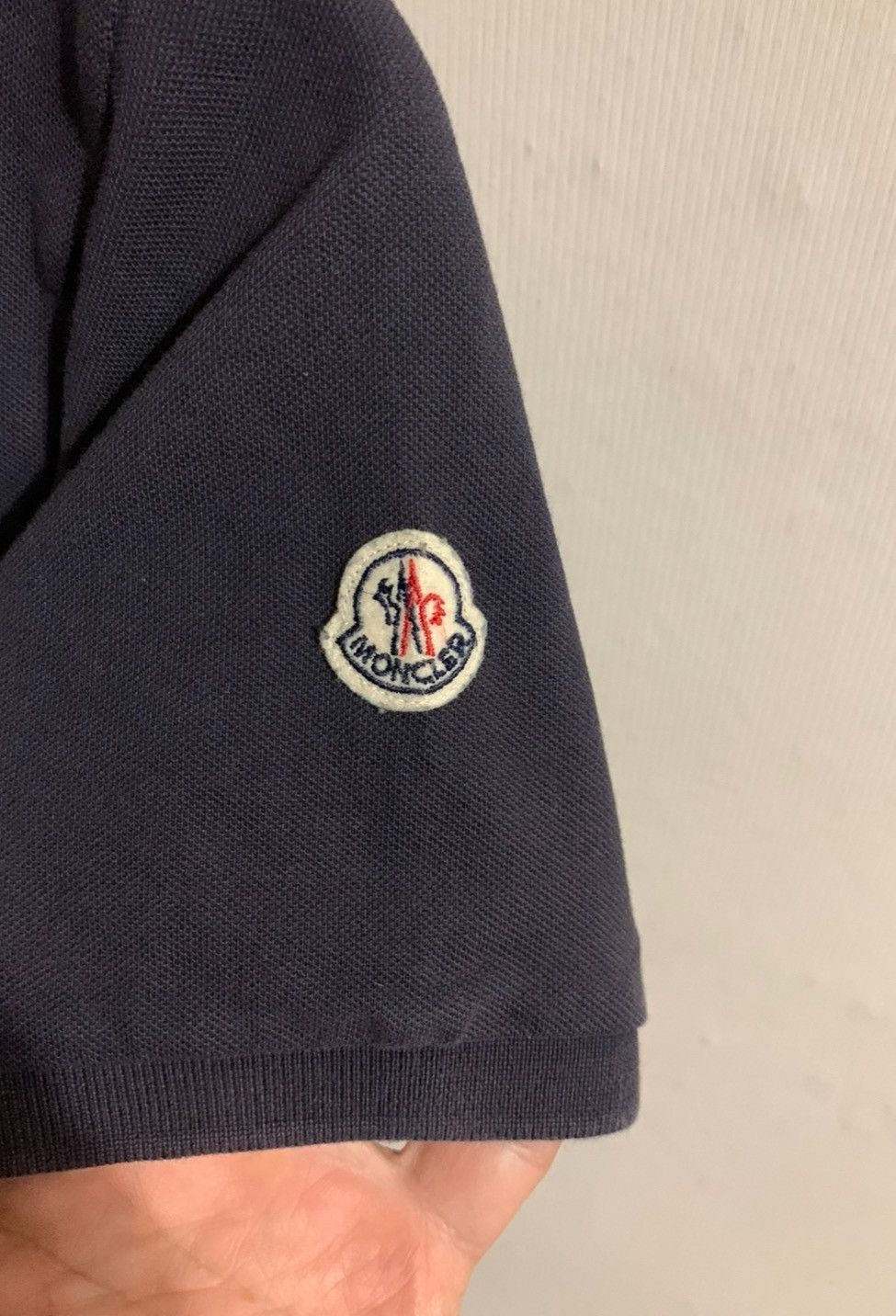 Moncler Moncler polo size S dark blue Size US S / EU 44-46 / 1 - 2 Thumbnail
