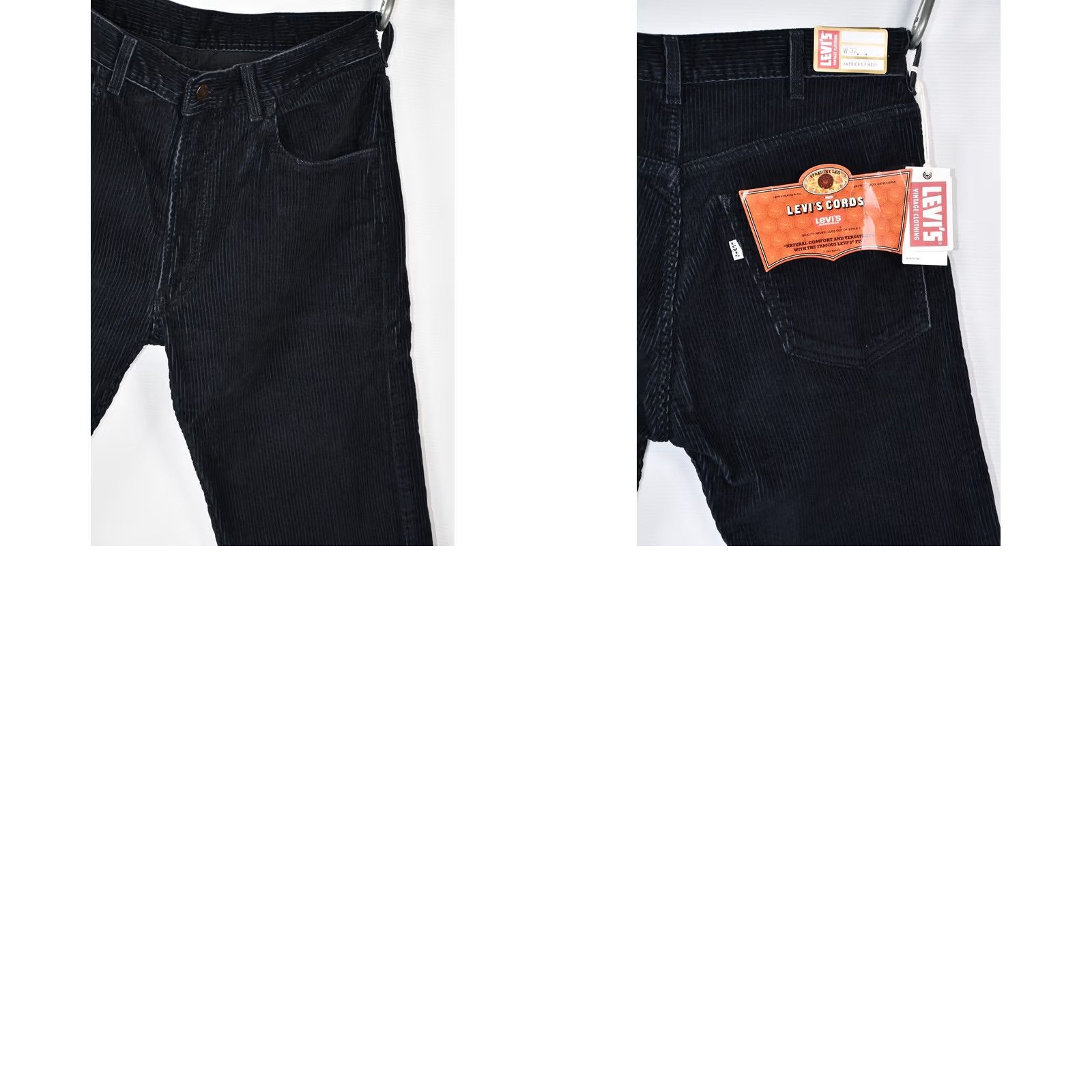 Levi's VINTAGE Levi's 519 Pants Corduroy Straight Leg Levi's Vintage Clothing W32 Mens Regular Blue Size US 32 / EU 48 - 8 Thumbnail