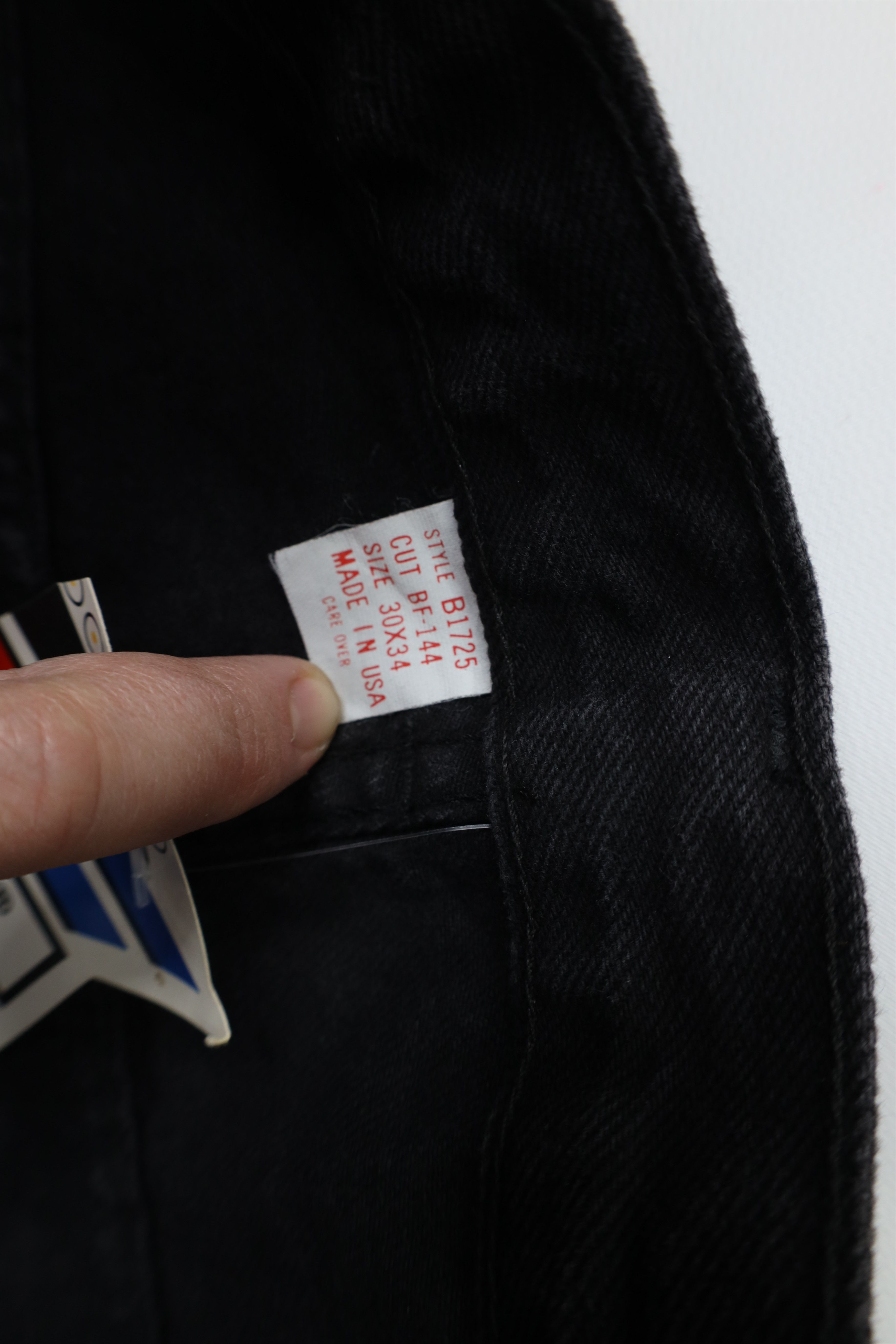 Cadillac Deadstock Vintage 80s 90s Cadillac Straight Leg Jeans USA Size US 30 / EU 46 - 8 Thumbnail