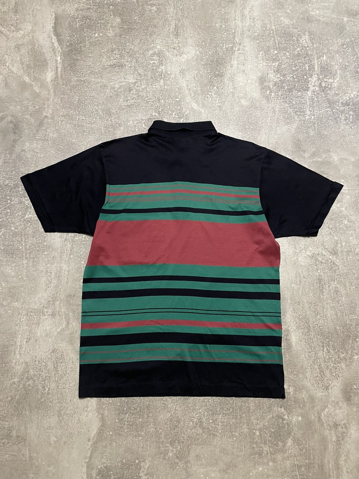 Christian Dior Monsieur Vintage Christian Dior Monsieur Striped Polo Shirt 90s Size US M / EU 48-50 / 2 - 13 Thumbnail