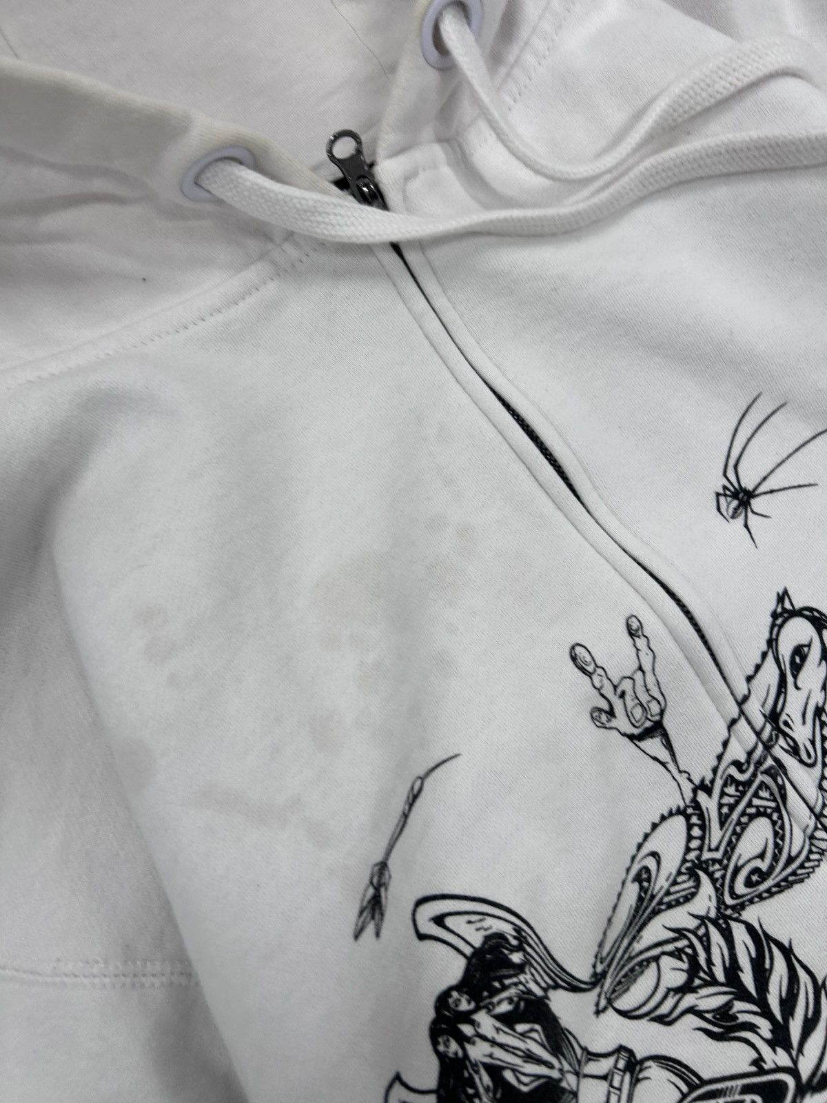 Affliction Y2K Cybergrunge hoodie size large Size US L / EU 52-54 / 3 - 4 Thumbnail