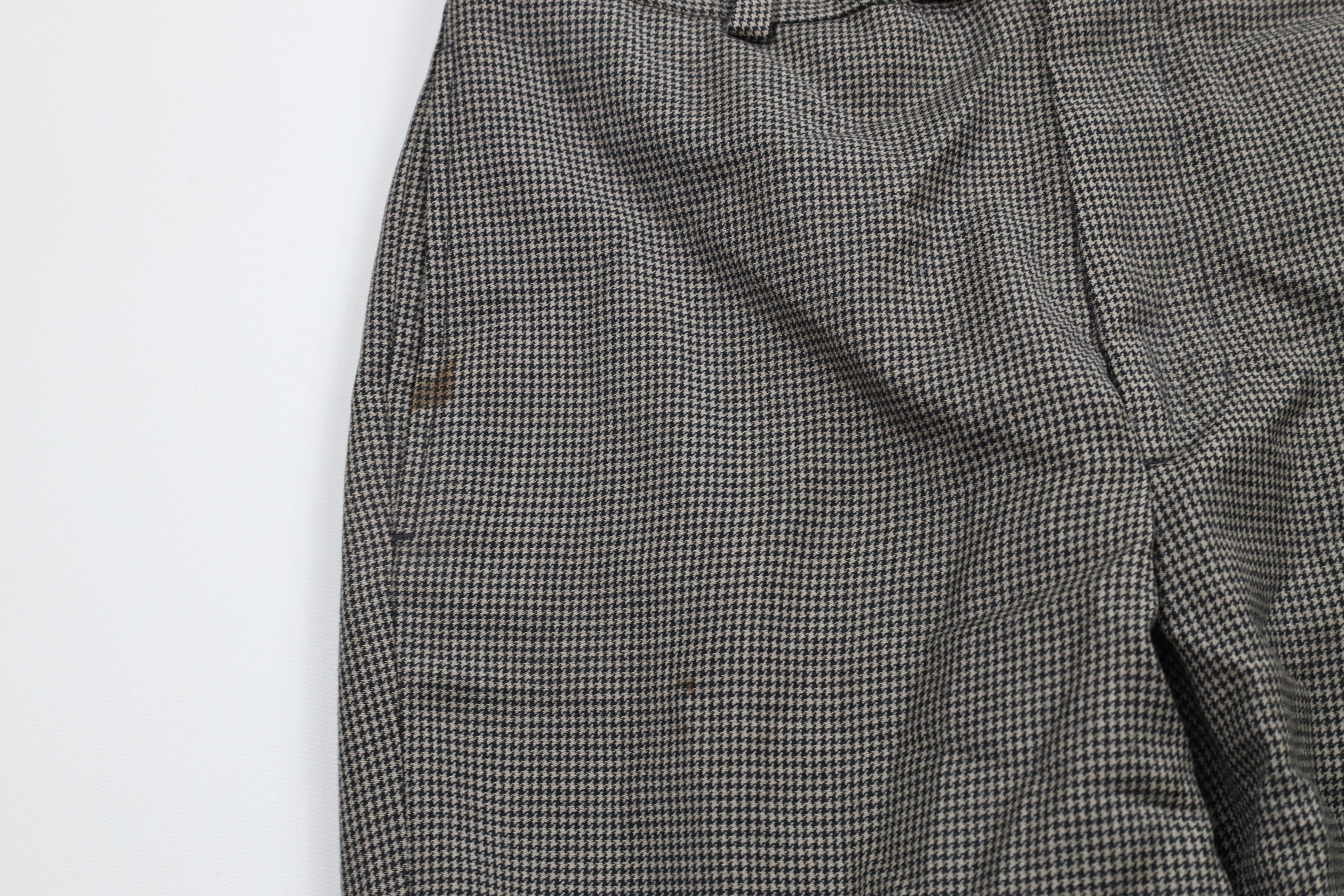 Eddie Bauer × Vintage Vintage 90s Eddie Bauer Houndstooth Chino Pants Trousers Size US 30 / EU 46 - 5 Thumbnail