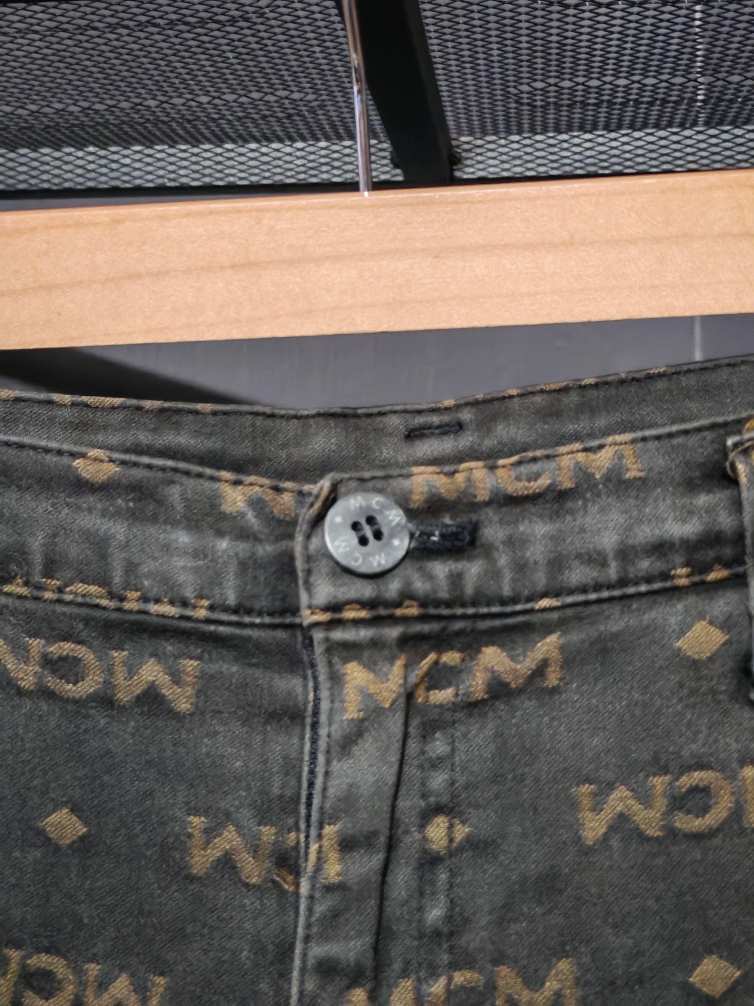 MCM Vintage MCM Legere Monogram Pants Size 29" - 2 Thumbnail