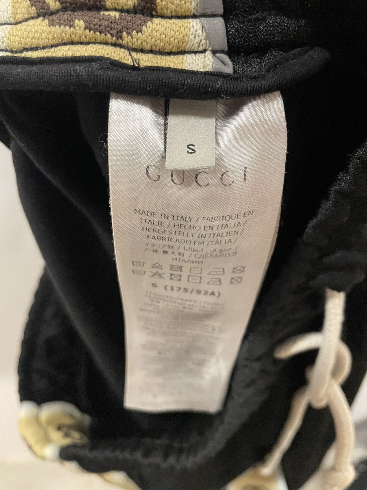 Gucci Gucci black technical jersey joggers Pants Size US 30 / EU 46 - 6 Thumbnail