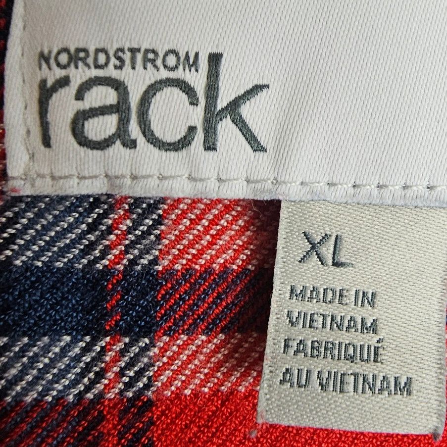 Nordstrom Nordstrom Rack Womens Plaid Button Shirt XL Western Grunge Size XL / US 12-14 / IT 48-50 - 6 Thumbnail