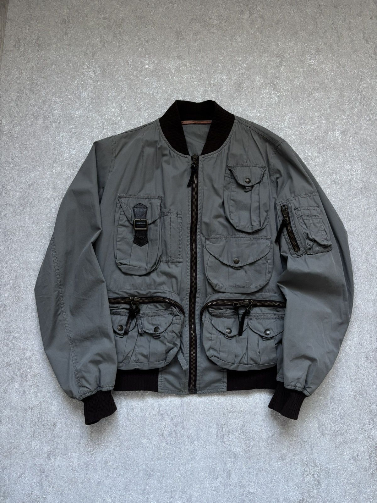 Dolce & Gabbana Dolce & Gabbana archive bomber jacket early SS03 multipocket Size US L / EU 52-54 / 3 - 2 Thumbnail