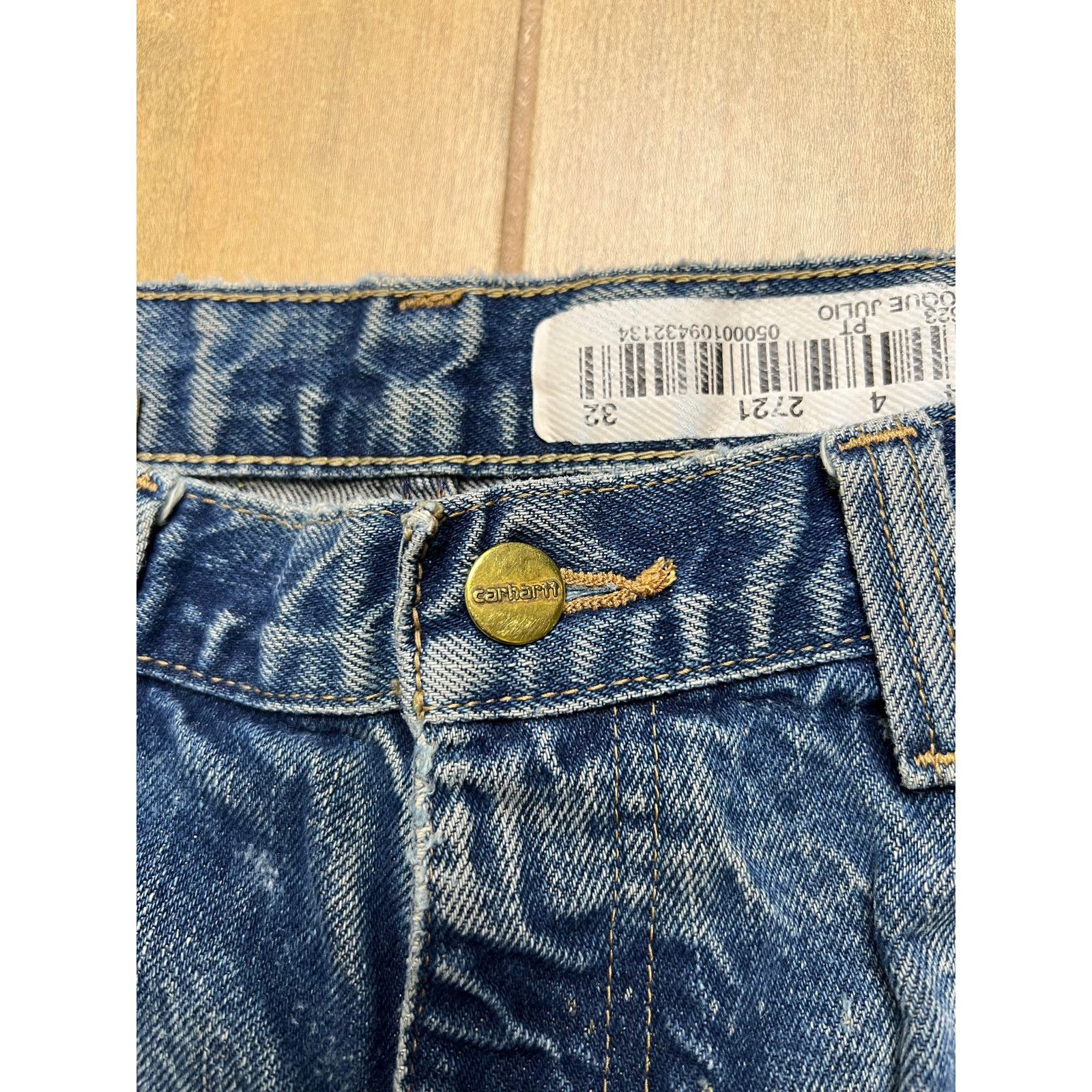 Carhartt Vintage Carhartt FR Sz 32x32 Men’s Blue Denim Jeans Y2K Size US 32 / EU 48 - 12 Thumbnail