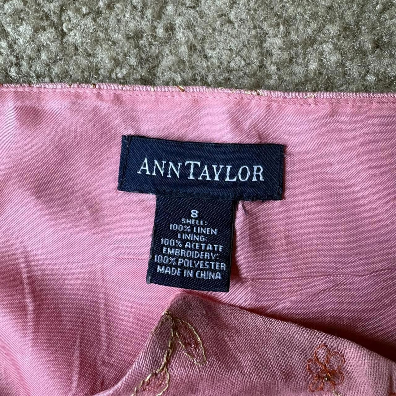Ann Taylor Ann Taylor Embroidered Beaded Top Size M / US 6-8 / IT 42-44 - 4 Thumbnail