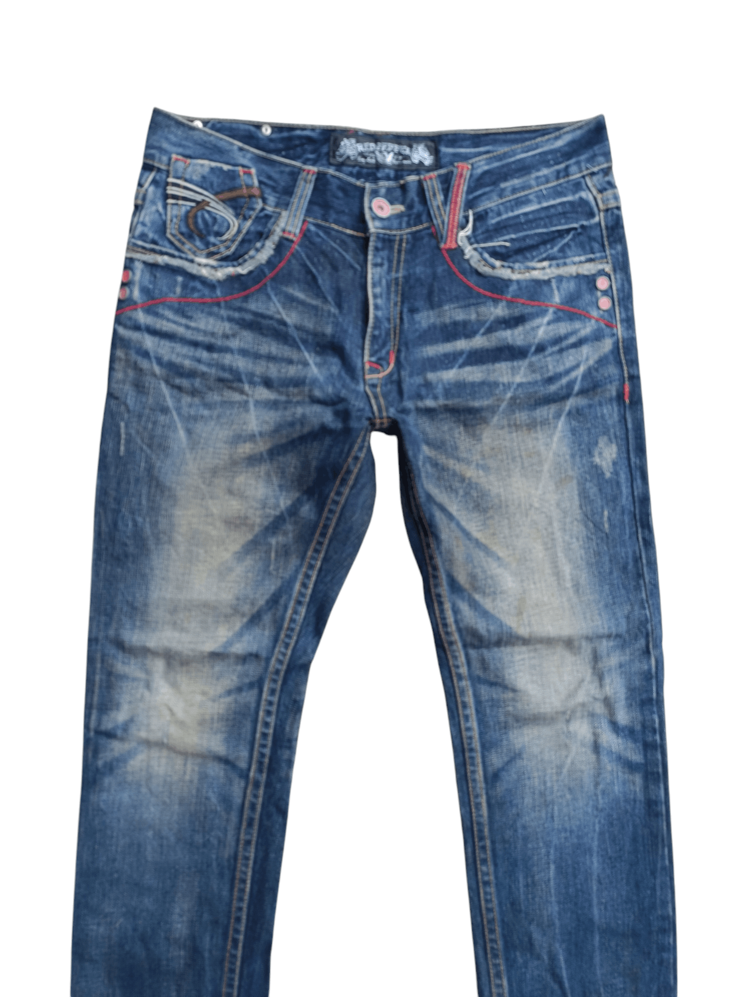 Japanese Brand 🔥RARE🔥 Redpepper Seditionaries Faded Jeans Size US 34 / EU 50 - 12 Thumbnail