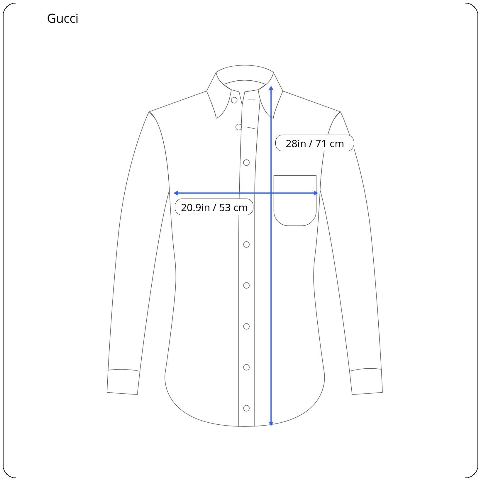 Gucci ⚡️QUICK SALE⚡️2011 Gucci Blue/White Checked Button Up Shirt Size US M / EU 48-50 / 2 - 8 Thumbnail
