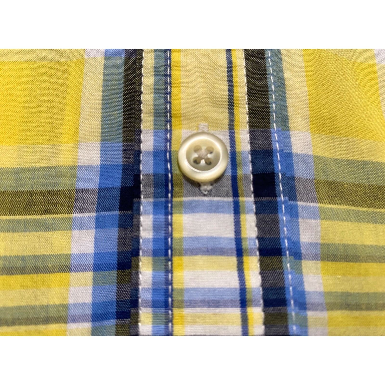 Chaps Chaps Mens Small Shirt S/S Button-Down Multicolor Plaid Easy Care Ralph Lauren Size US S / EU 44-46 / 1 - 4 Thumbnail
