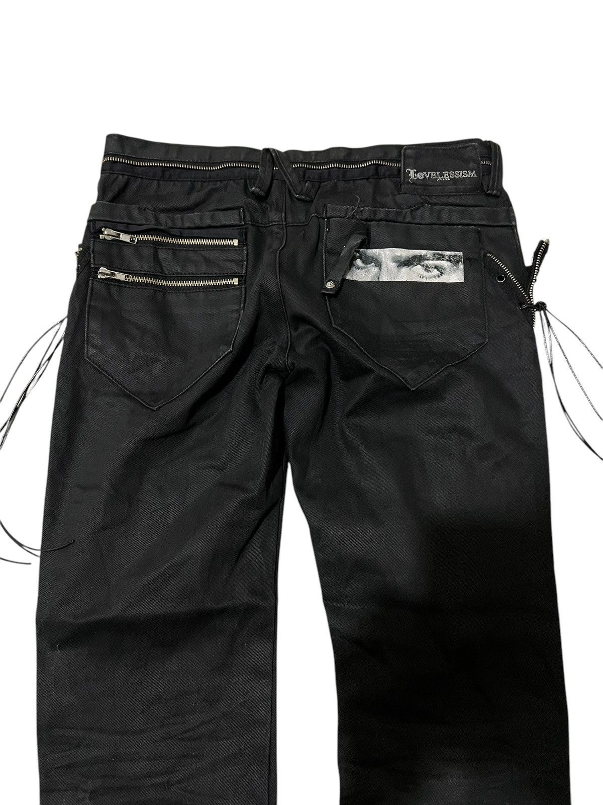 If Six Was Nine × Japanese Brand × Loveless Lovelessism wax japanese punk bondage pants Size US 30 / EU 46 - 5 Thumbnail