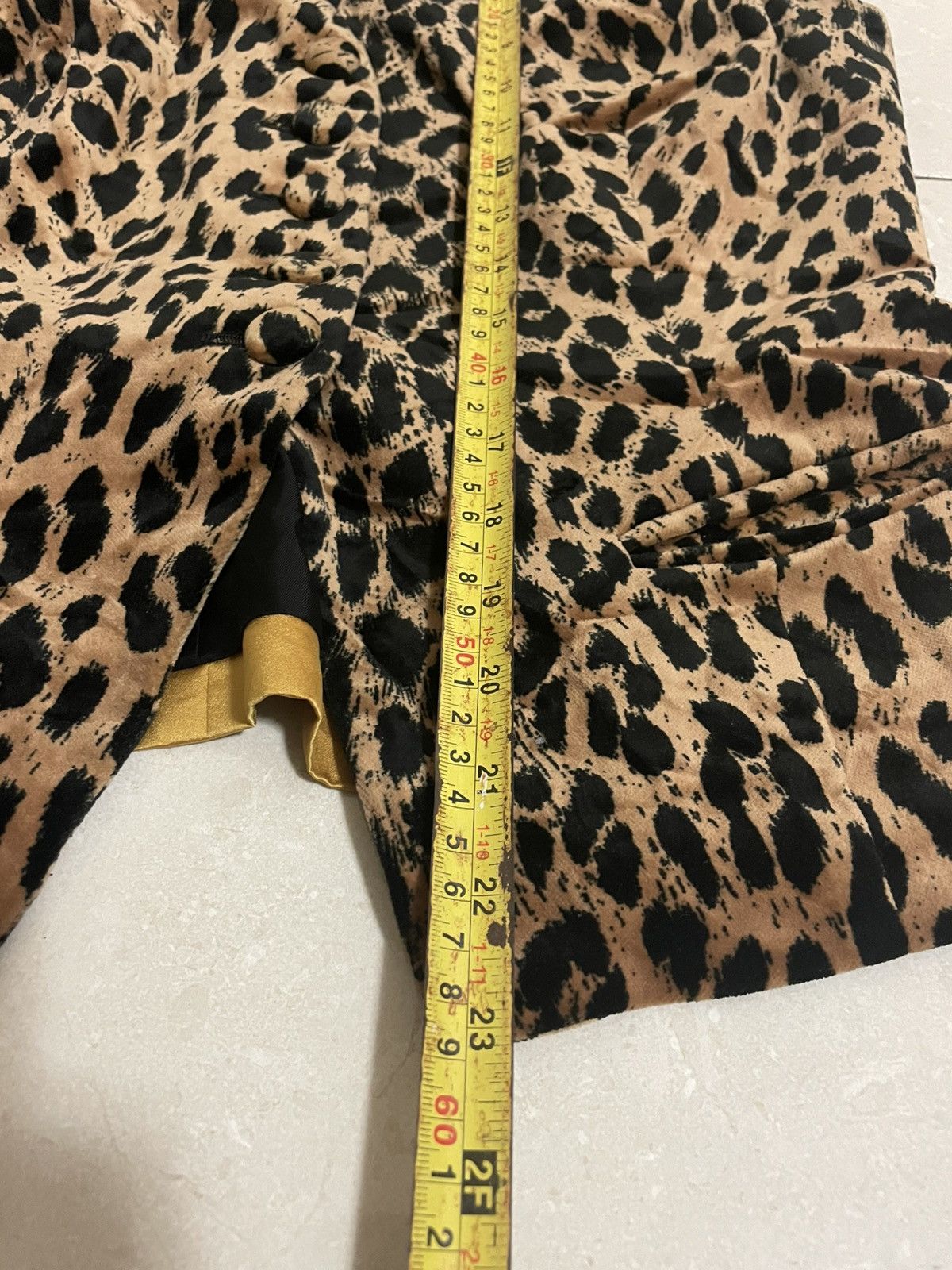 Christian Dior Monsieur 🔥Rare🔥Christian Dior Leopard Pattern Printed Size S / US 4 / IT 40 - 11 Thumbnail